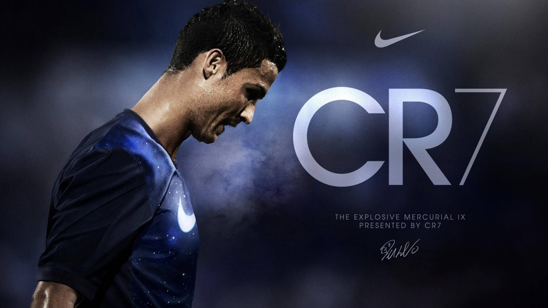 תמונת פרופיל צד של CR7 ברזולוציה גבוהה טפט