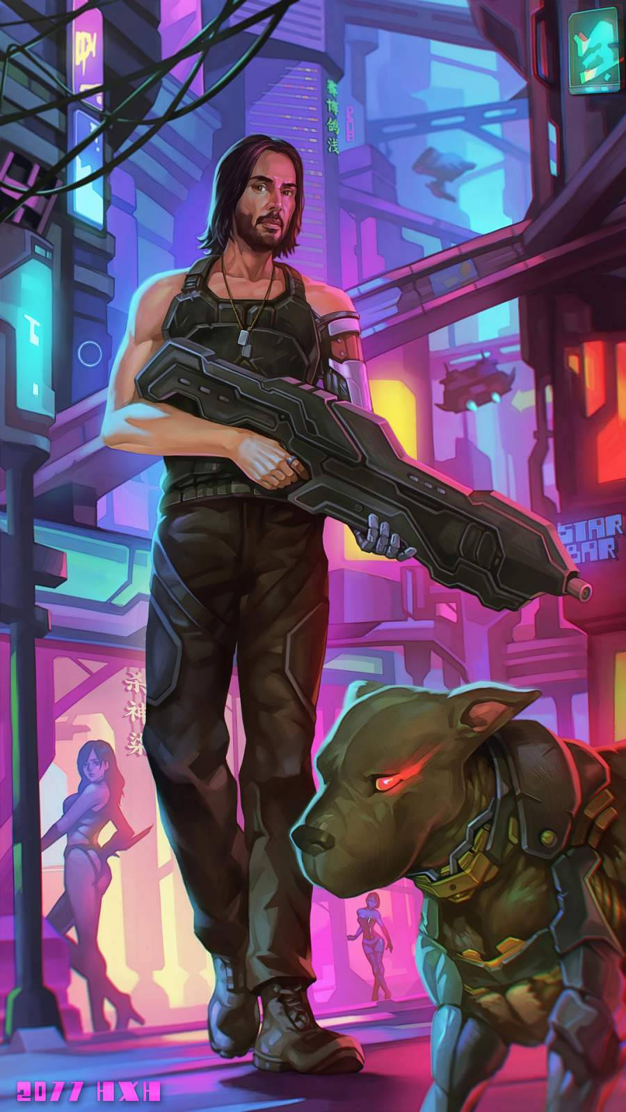 ג'וני סילברהנד Cyberpunk 2077 לאייפון טפט