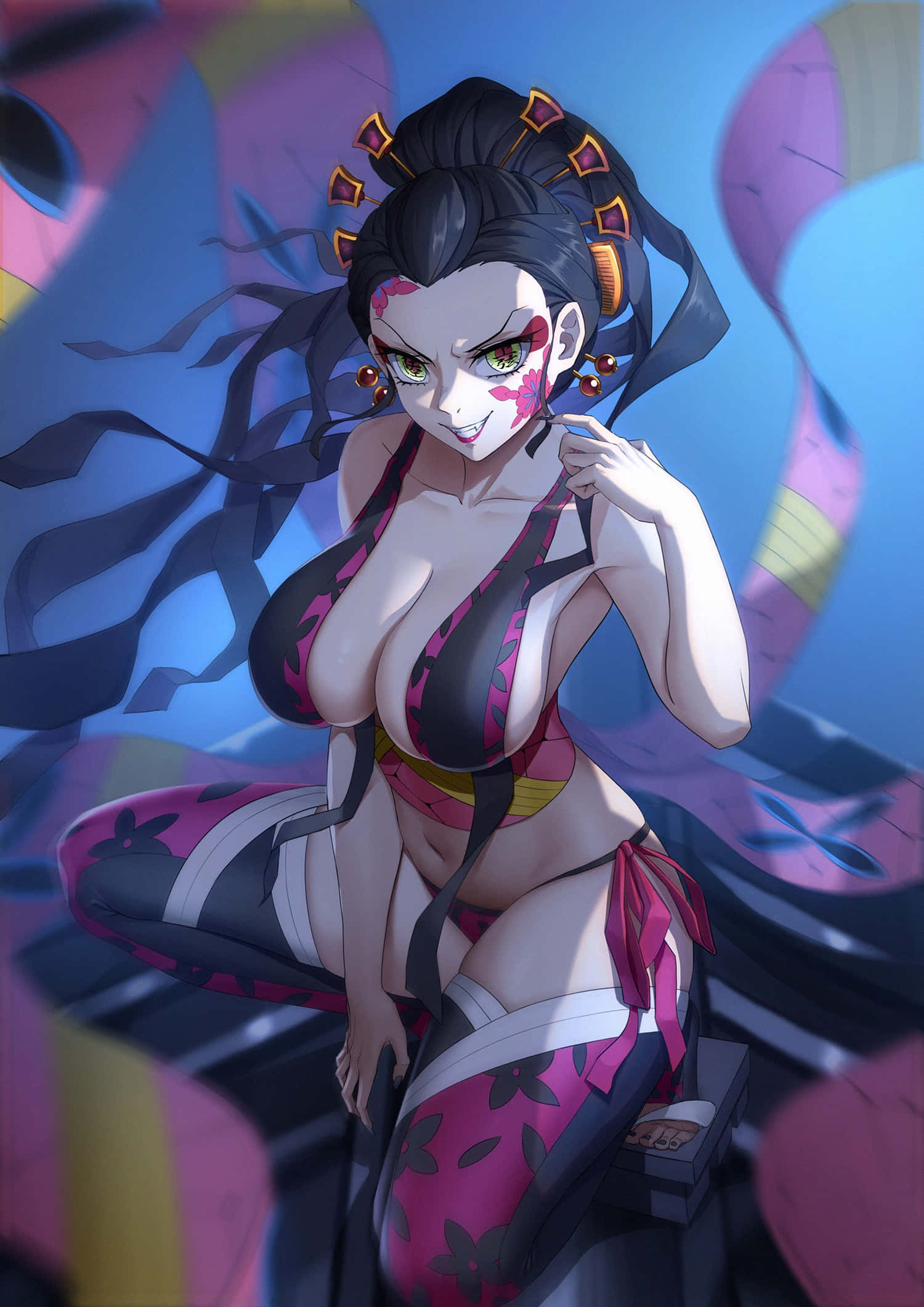 טפט Daki 4K Demon Slayer טפט