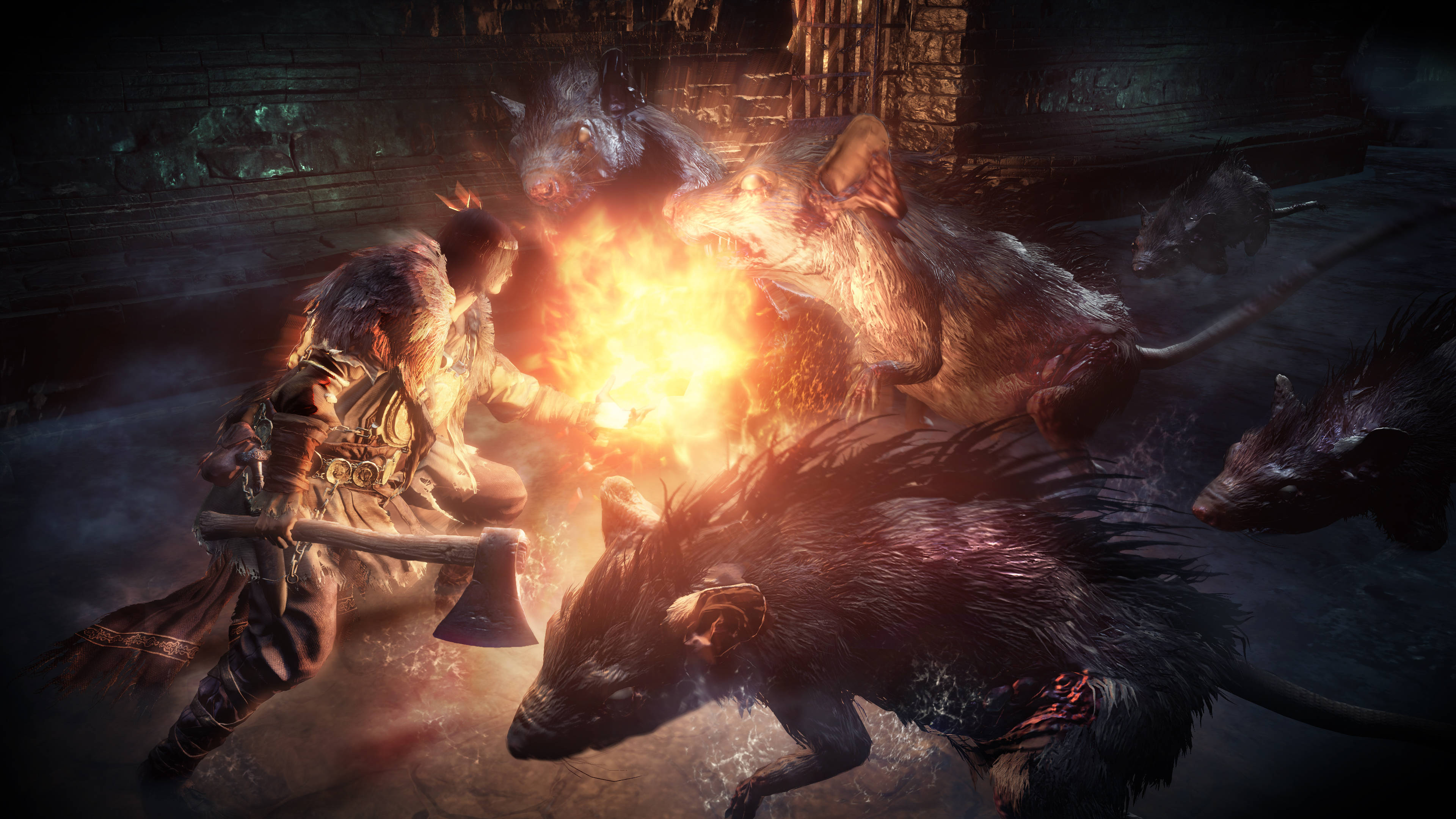 Dark Souls III חולדות ענק טפט
