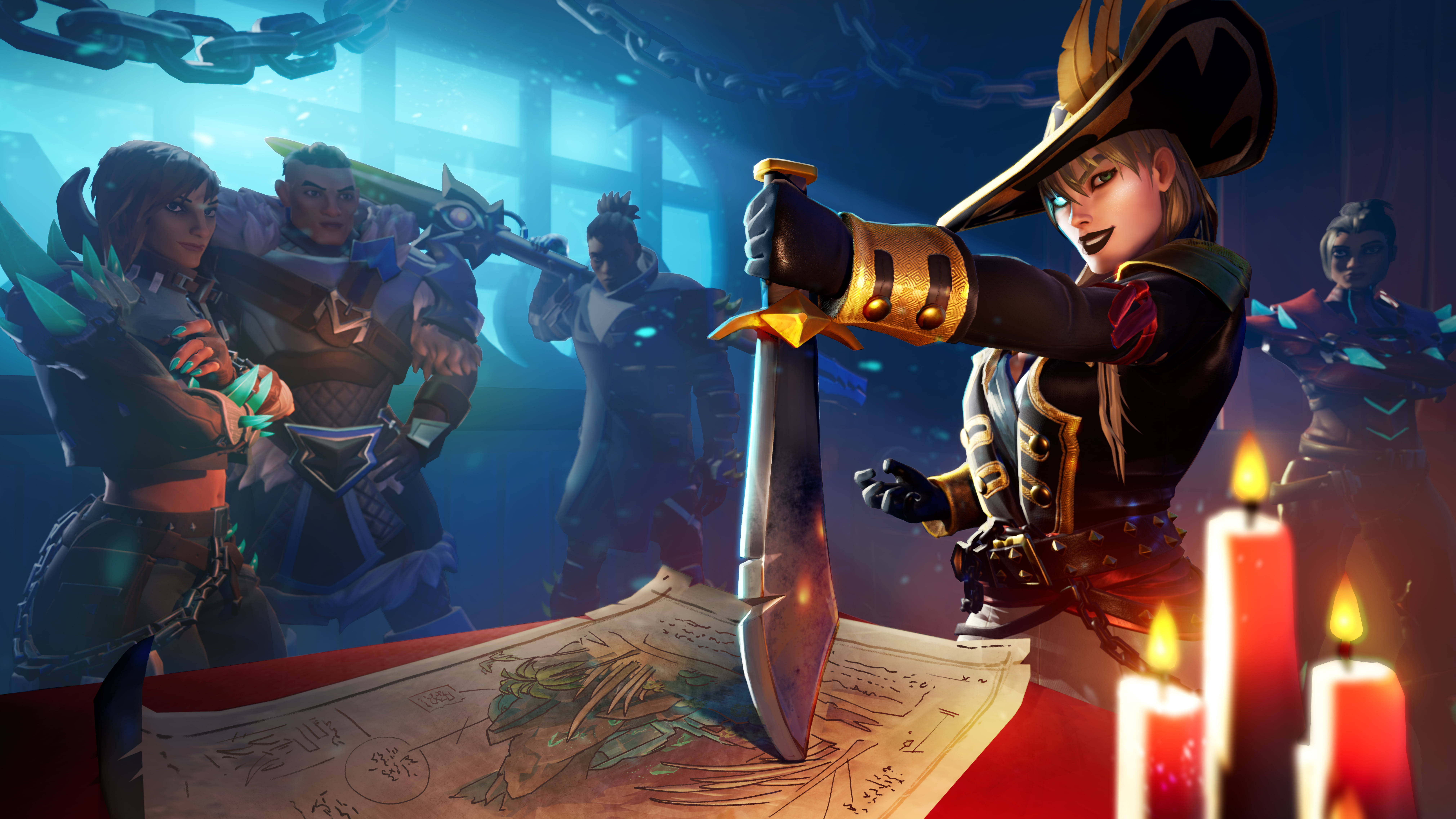 Dauntless 8K גיימינג טפט