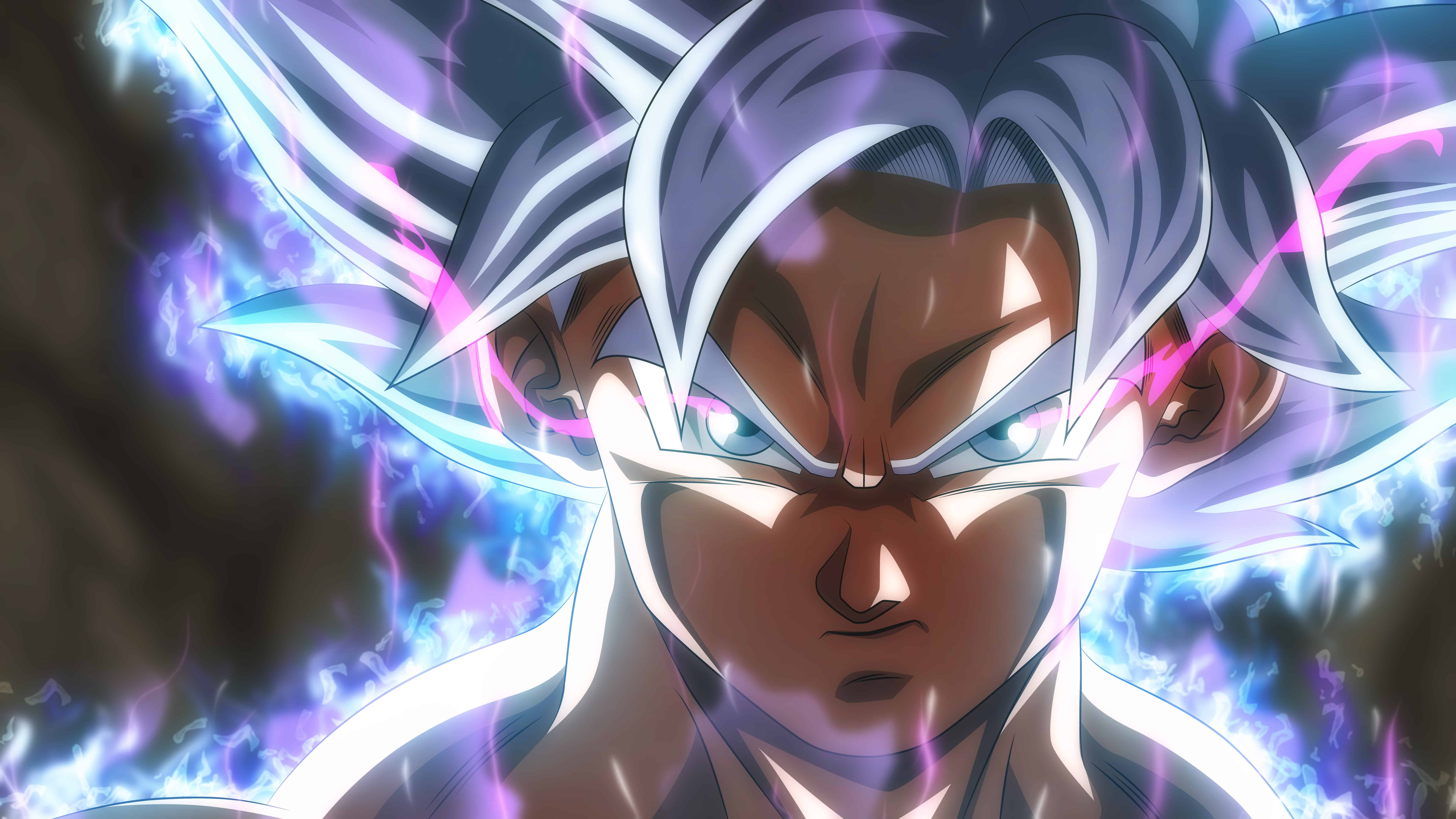 גוקו אינסטינקט עליון מושלם DBZ 4K טפט