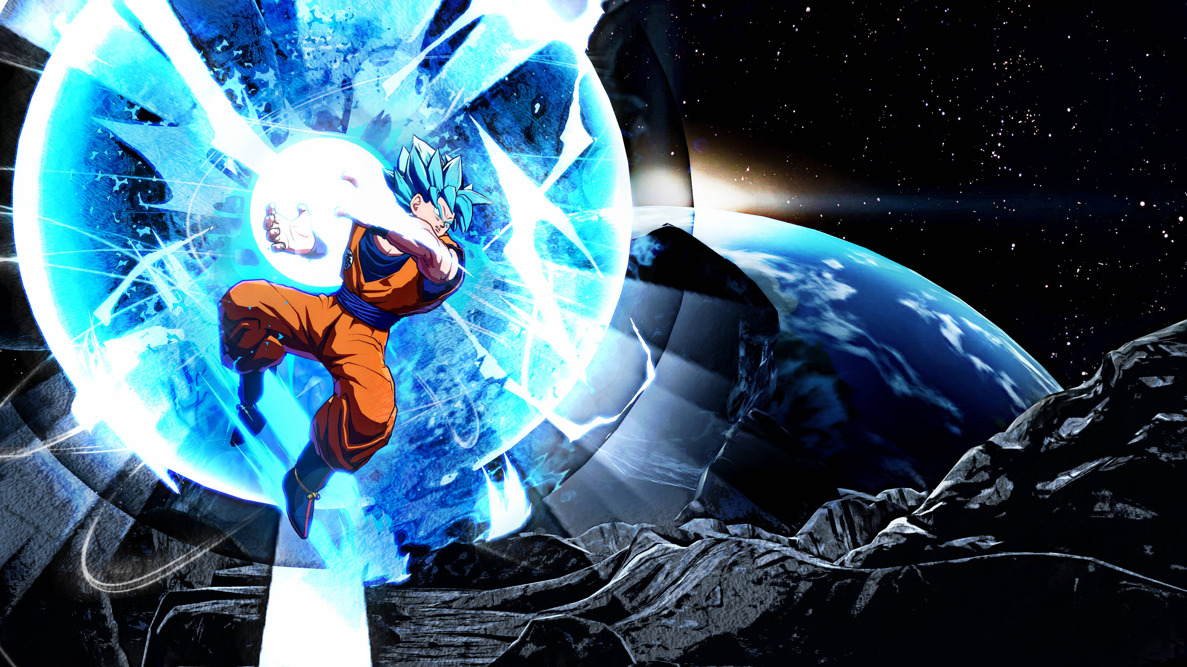 הקאמהאמהא של גוקו DBZ 4K טפט