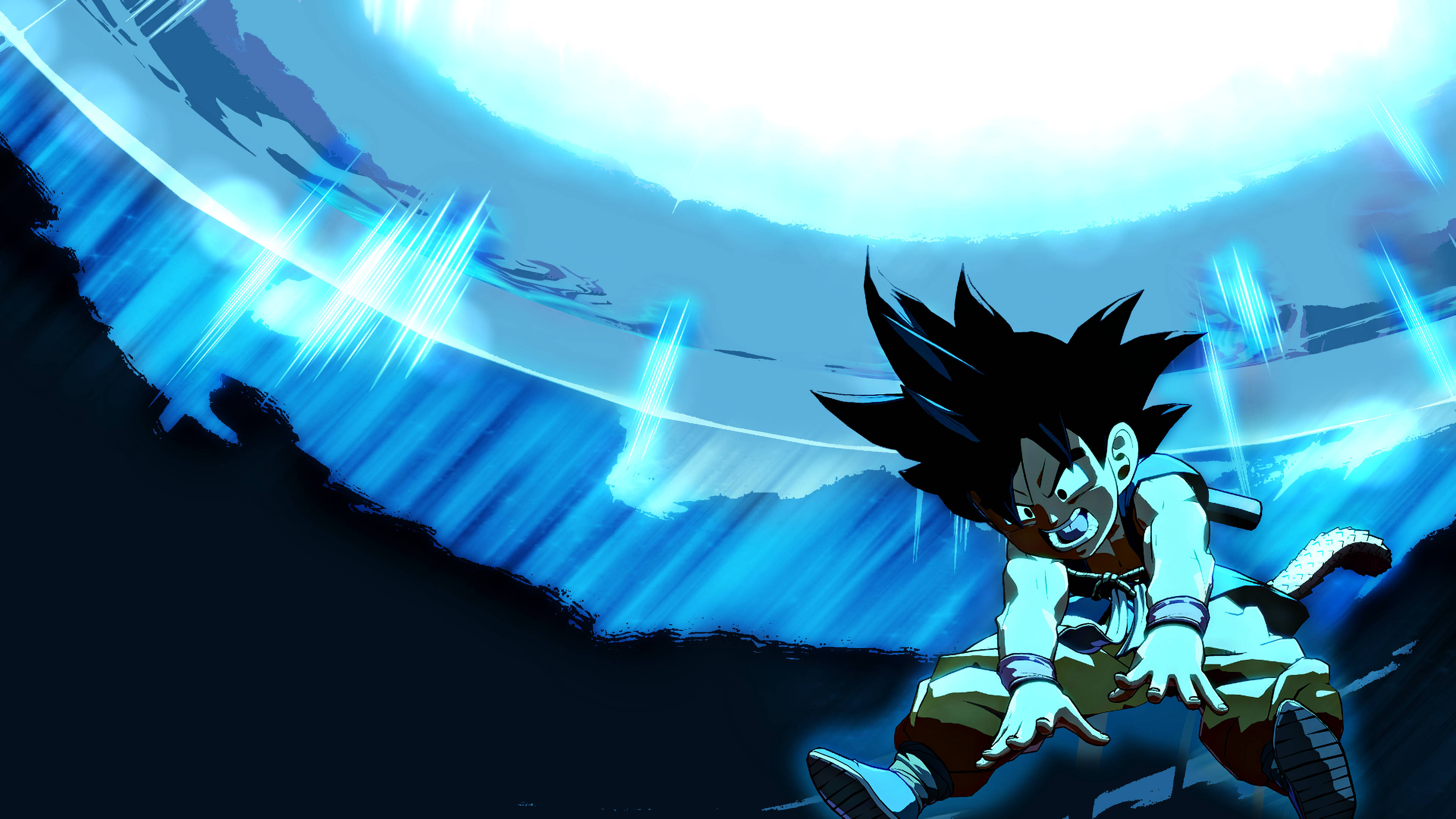גוקו קטן DBZ 4K טפט