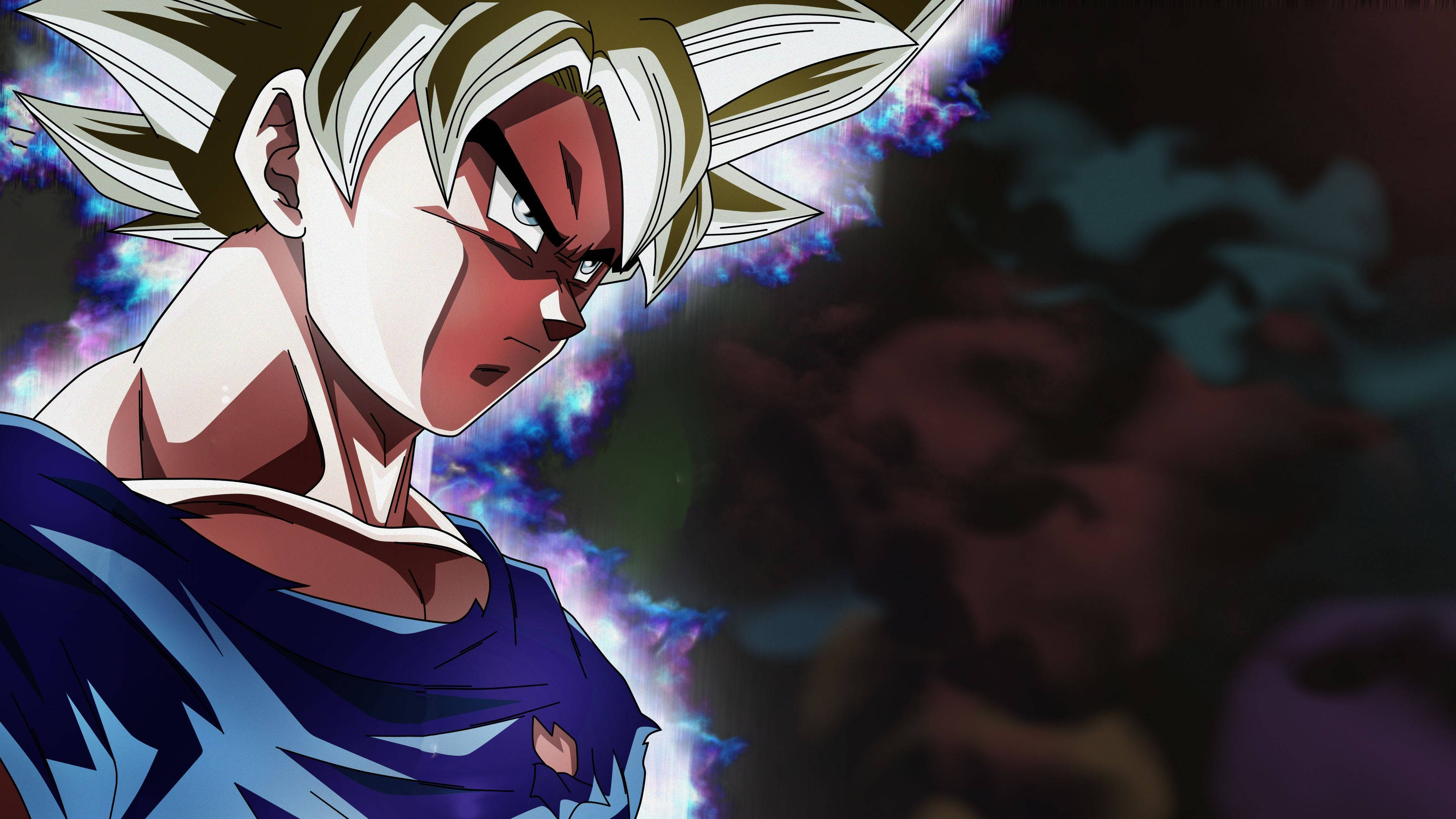 גוקו אולטרה אינסטינקט מושלם DBZ 4K טפט