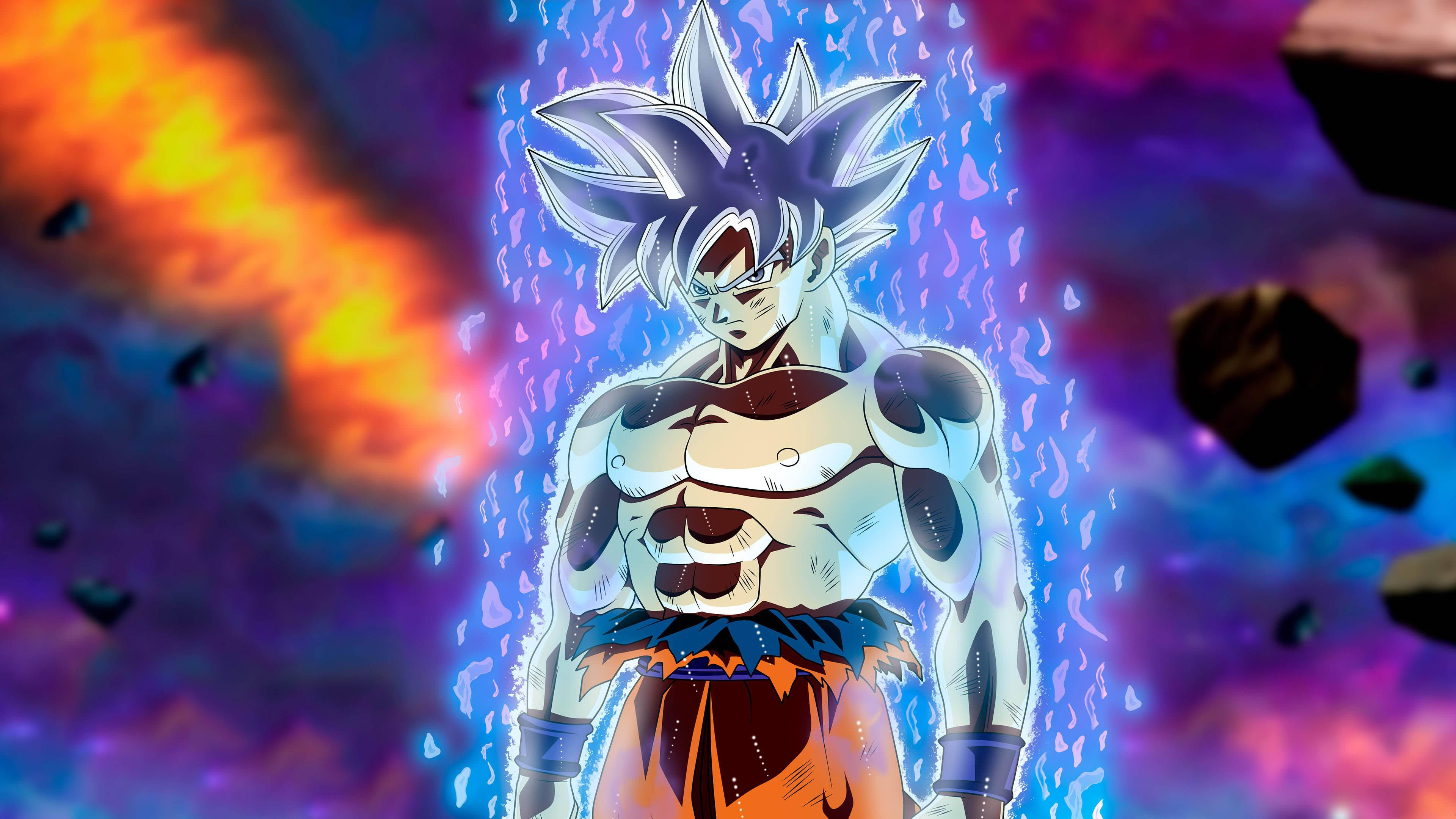 סופר סאיין אלוק גוקו DBZ 4K טפט
