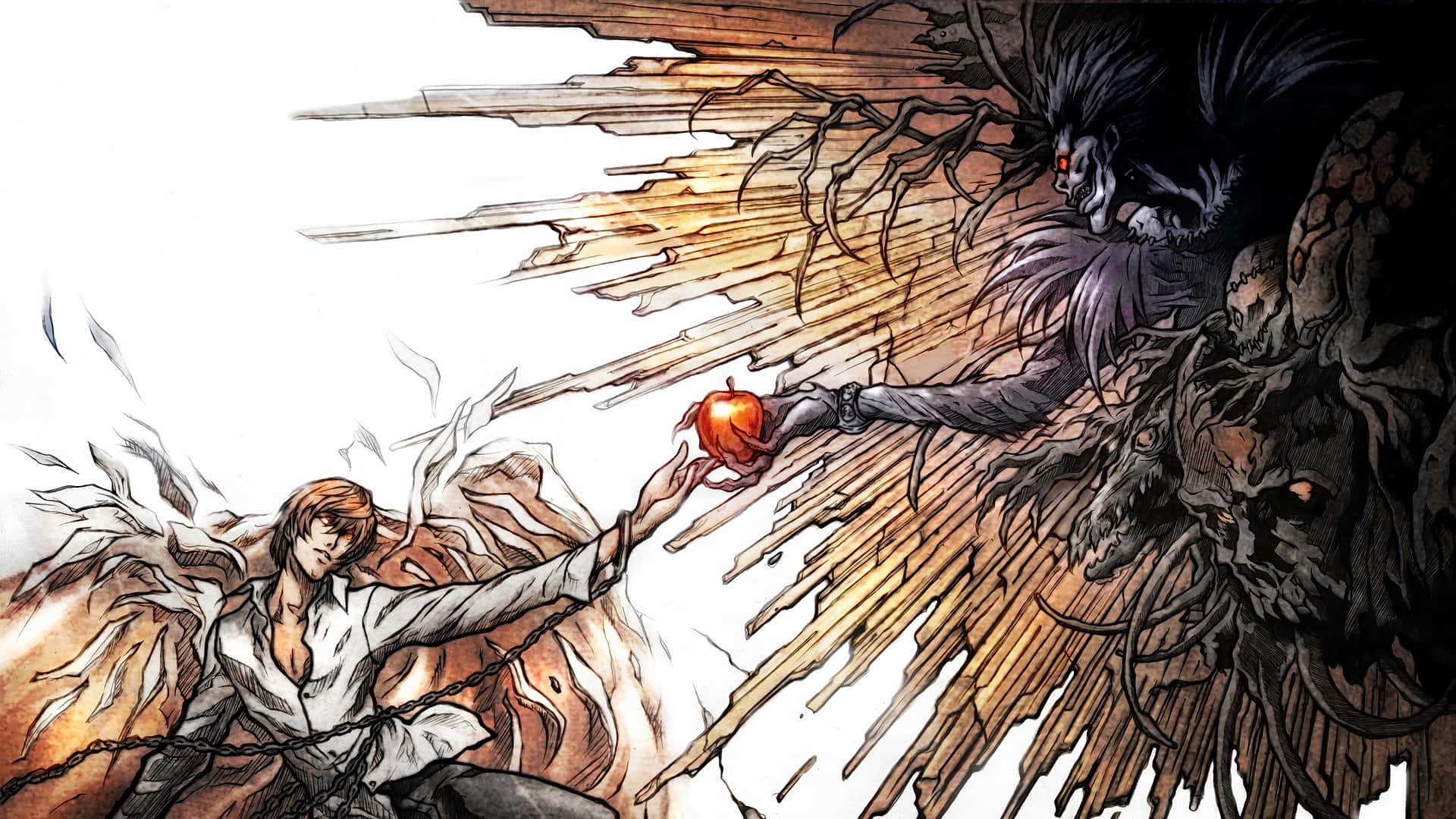 Death Note בריאת אדם 4K טפט