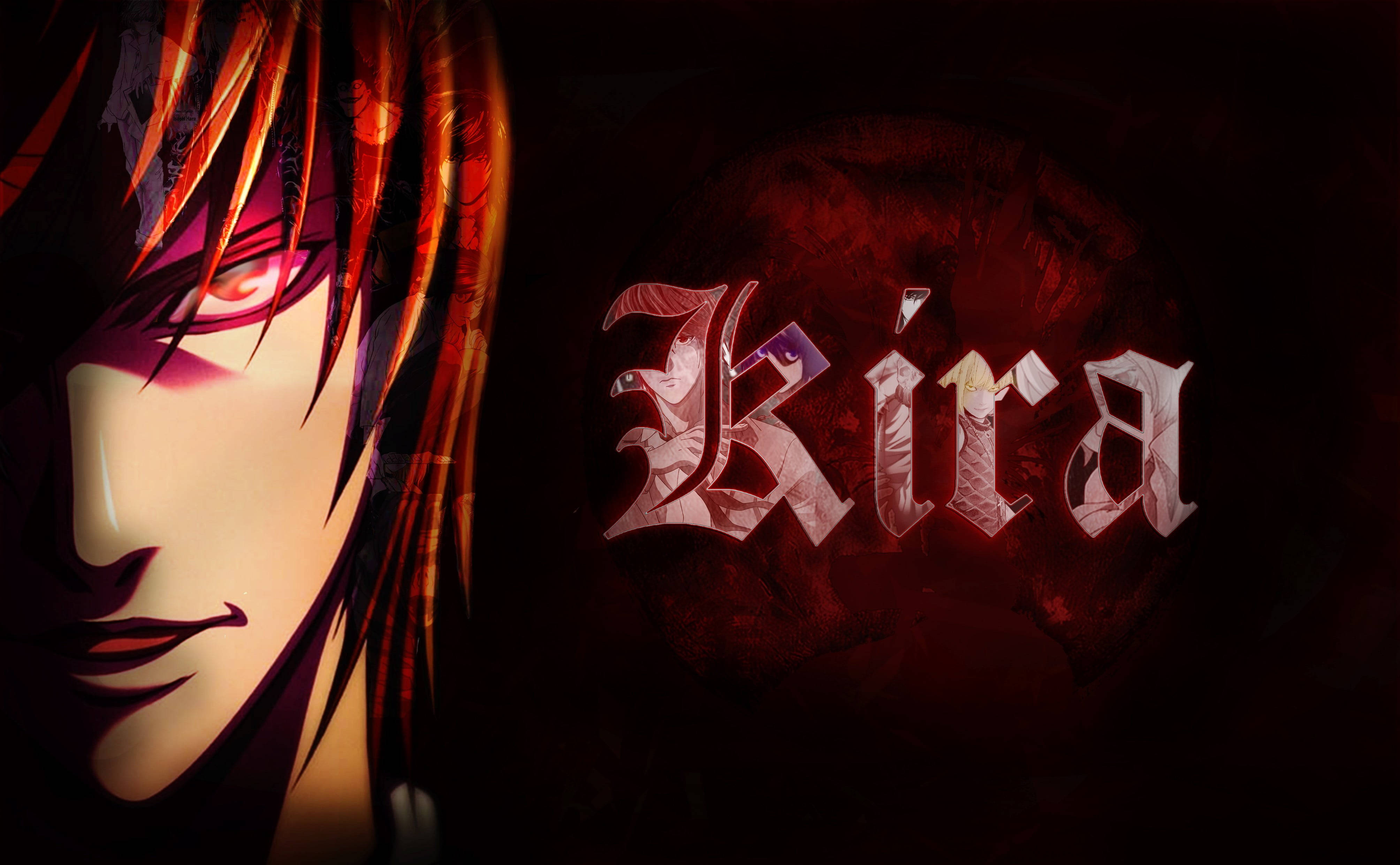 דמויות אנימה Death Note טפט