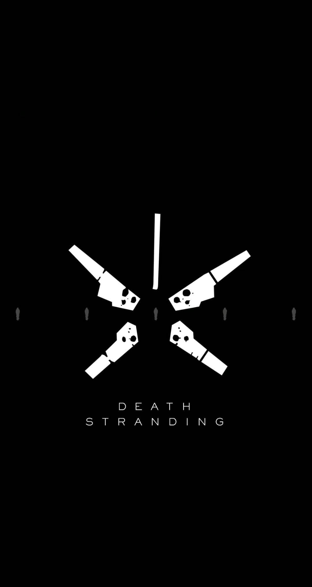 Death Stranding מינימליסטי לאייפון טפט