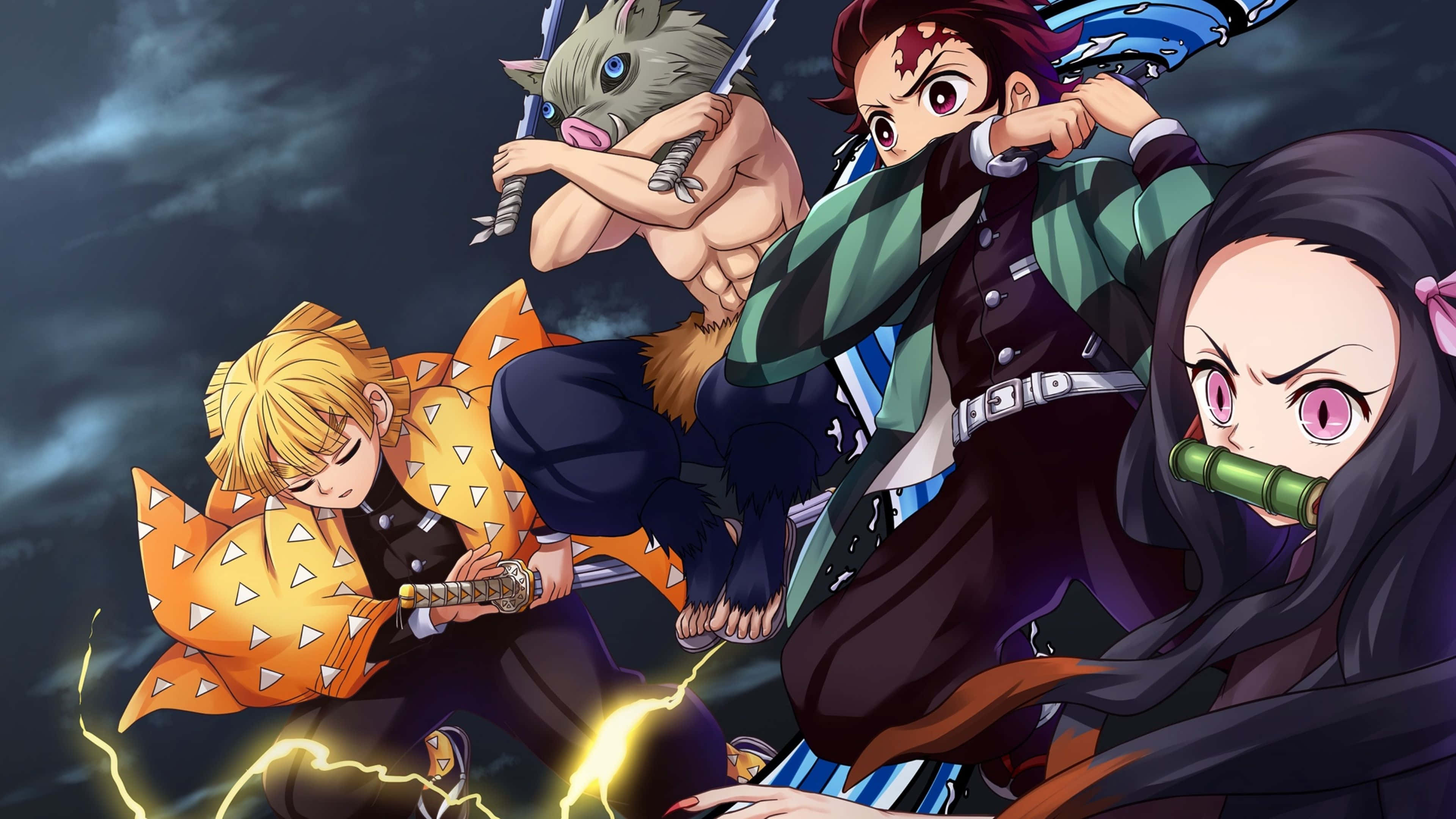 אל תחפש רחוק יותר! Demon Slayer 4K כאן כדי לקחת את חוויית המשחק שלך לשלב הבא טפט