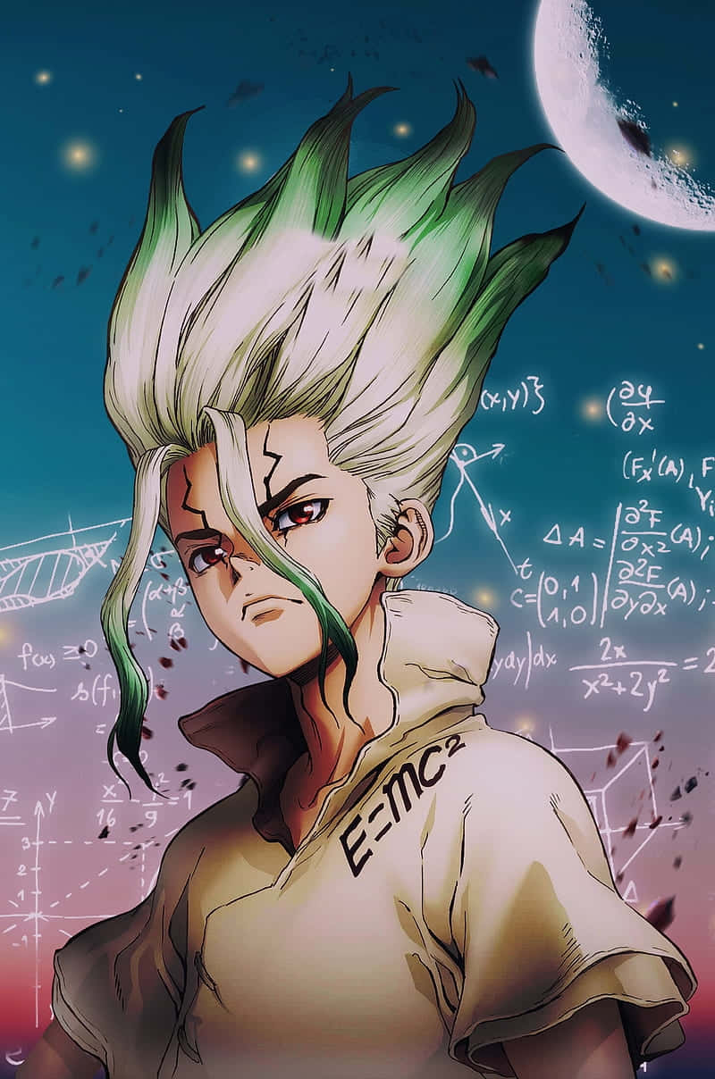 תמונת סנקו הגאון מ-Dr. Stone טפט