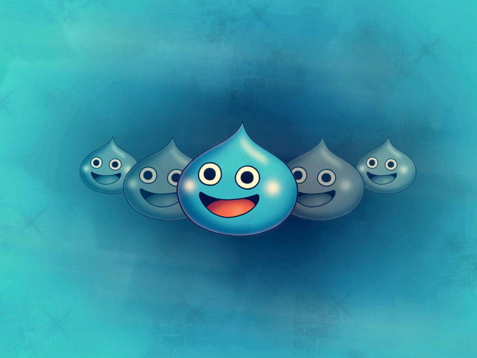 סליים חמוד מ-Dragon Quest טפט