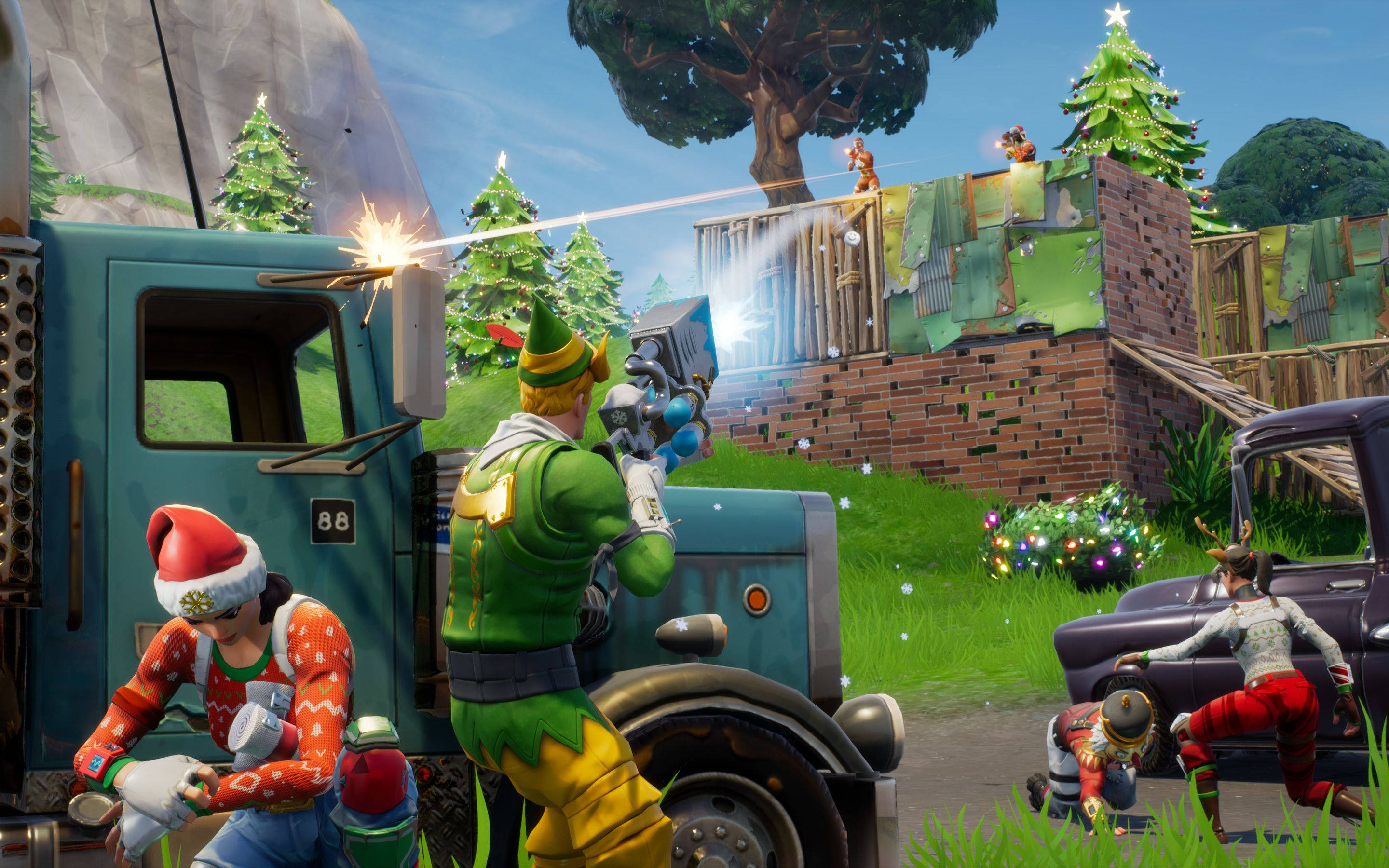 הילחמו עם שחקני eSports מובילים בטורניר Winter Royale של פורטנייט! טפט