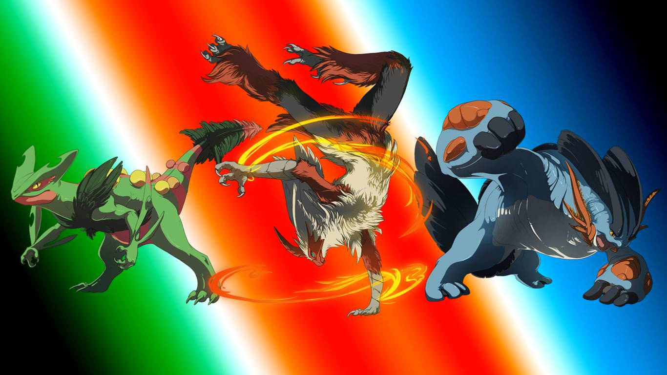 Evolve Your Pokemon – Reach New Heights! טפט