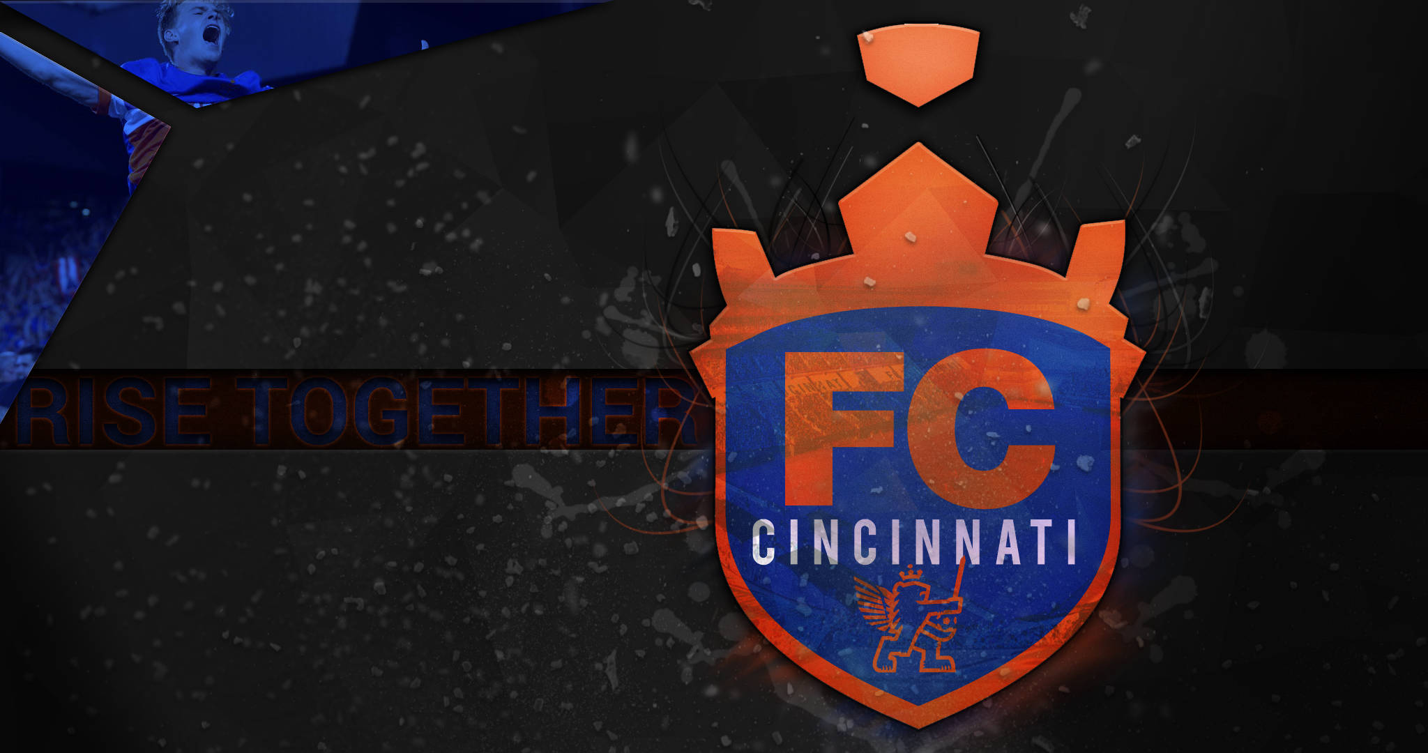 FC Cincinnati עולים יחד טפט