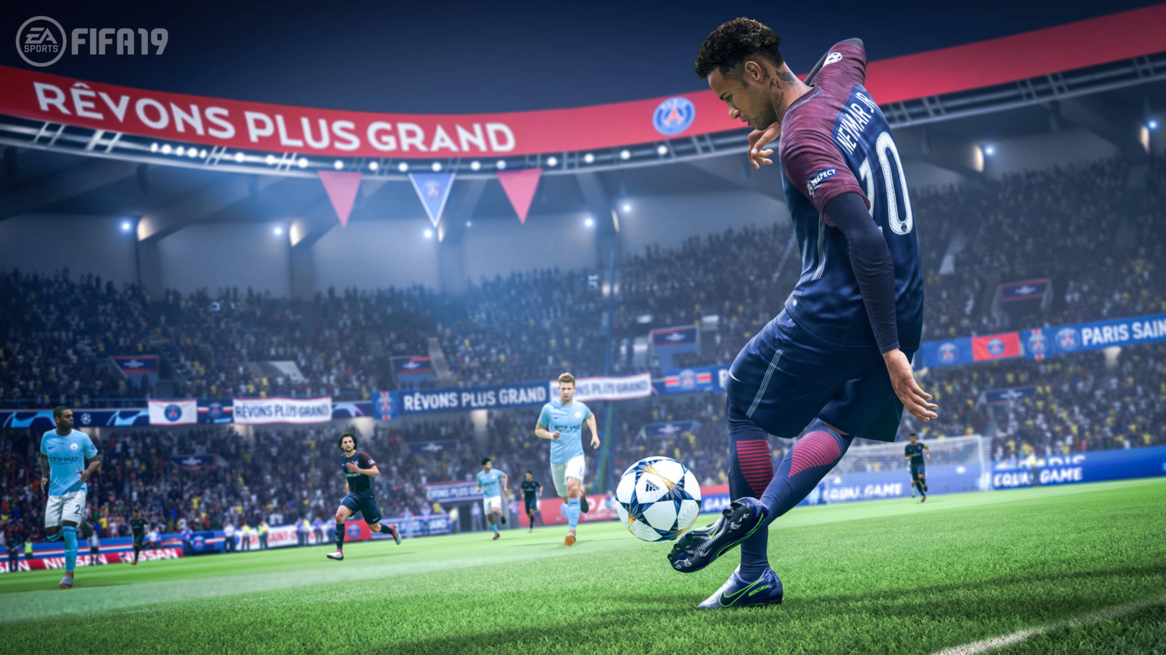שחקן כדורגל ניימאר מ-FIFA 19 4K טפט