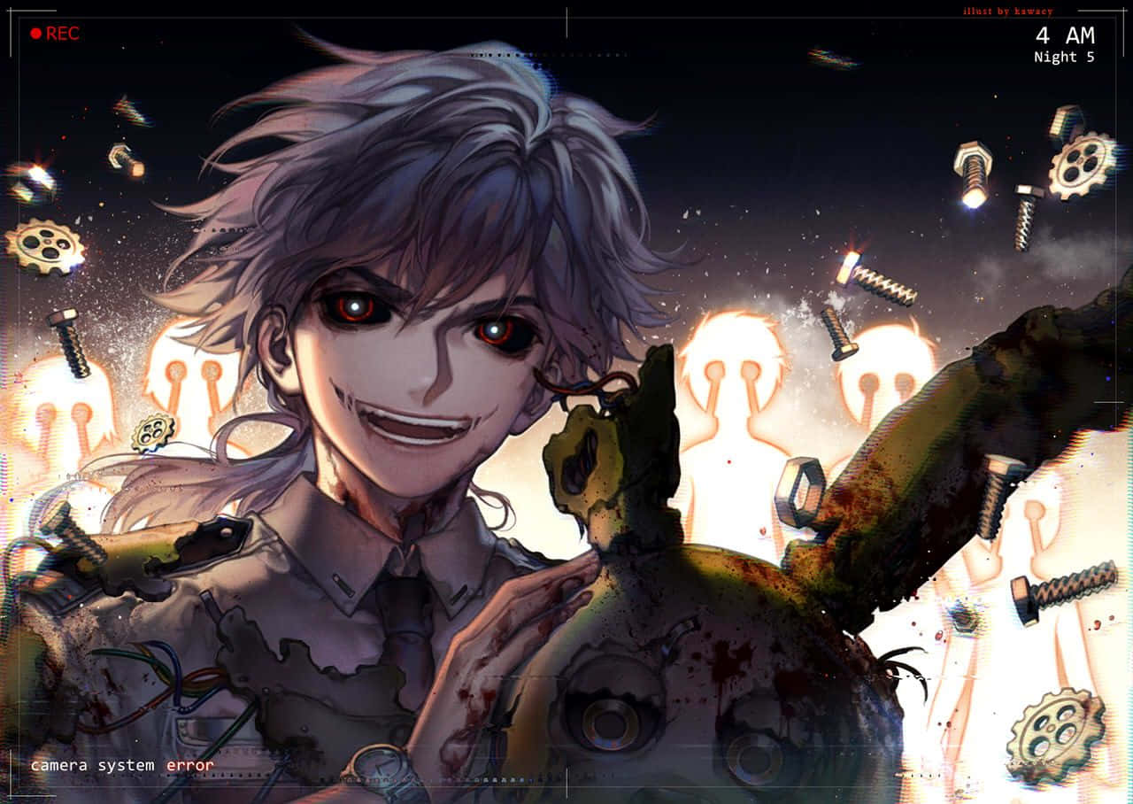 ויליאם אפטון אנימה בוי Five Nights At Freddy's טפט