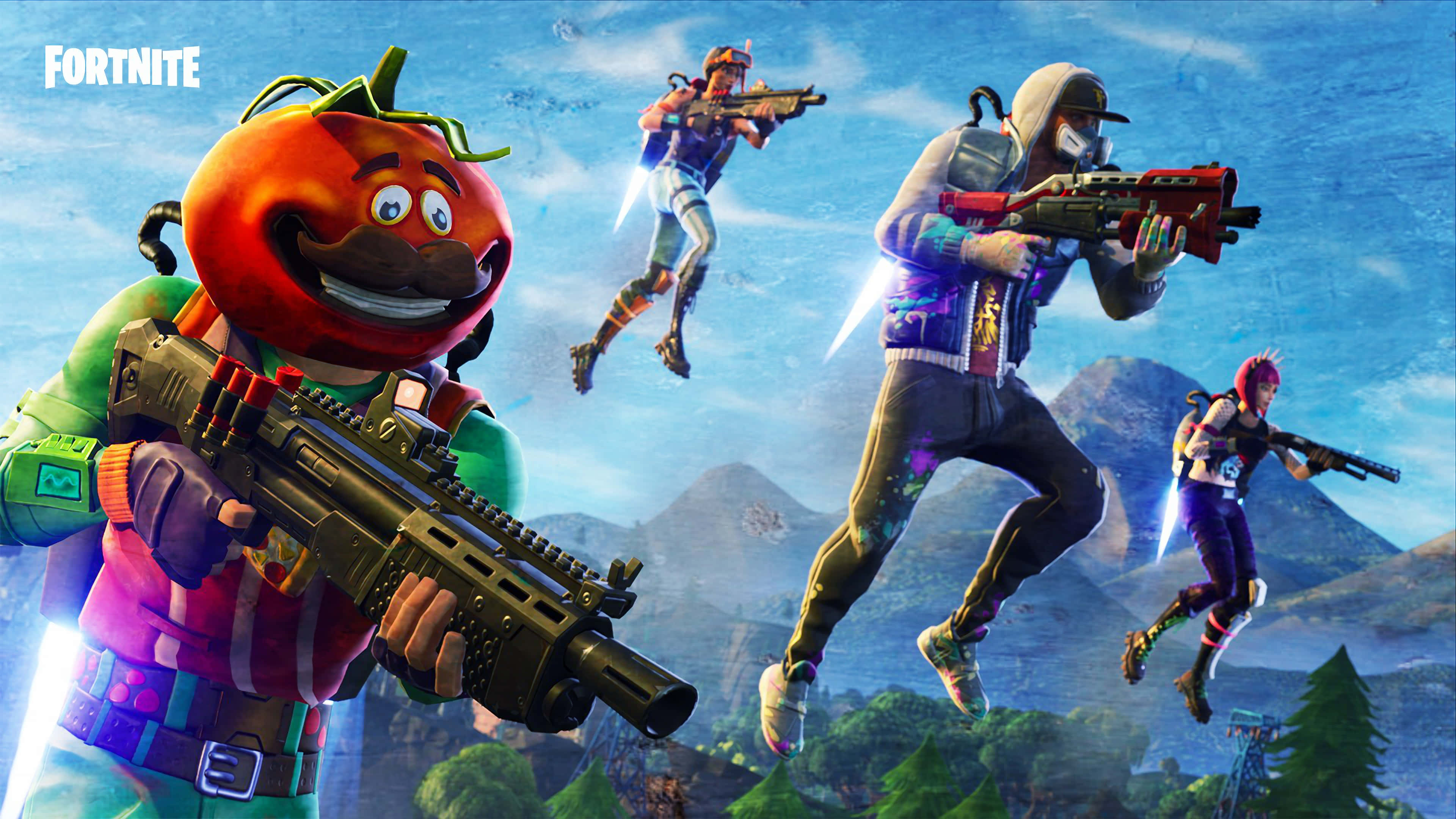 שחקו Fortnite ותחושו בהתרגשות! טפט