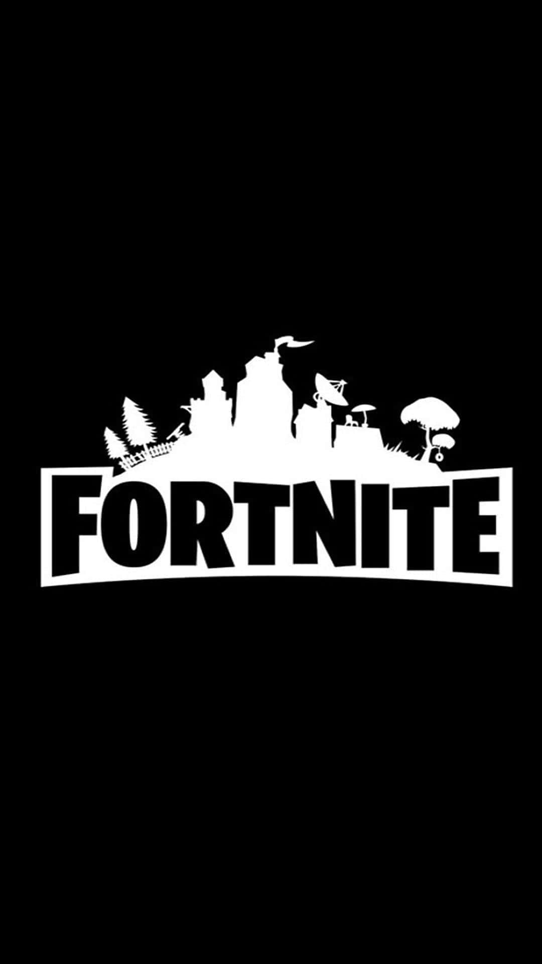 פיסת המפה לוגו מגניב של Fortnite טפט