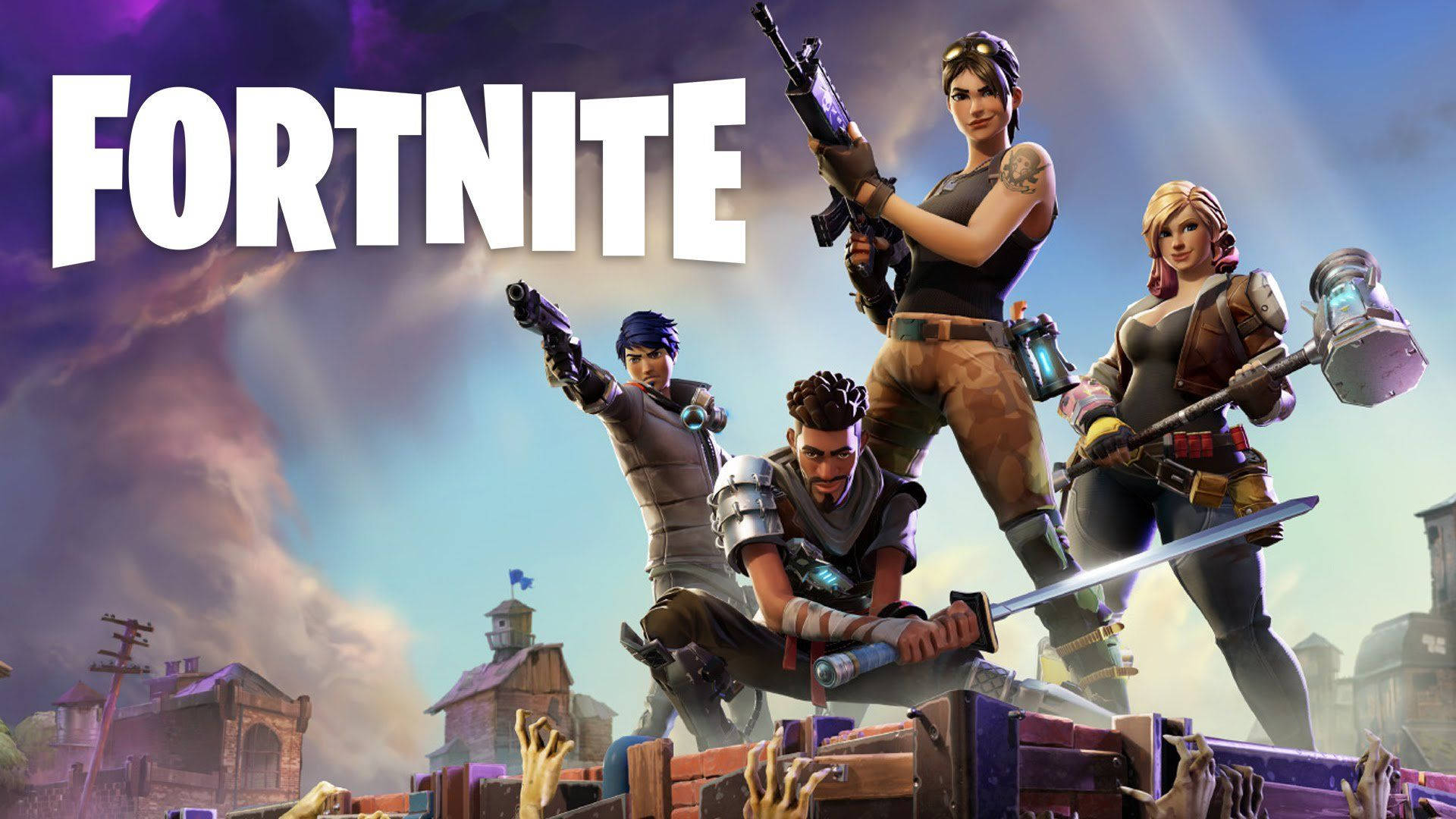 שרדו את האפוקליפסה ב-Fortnite: מצב Save the World טפט