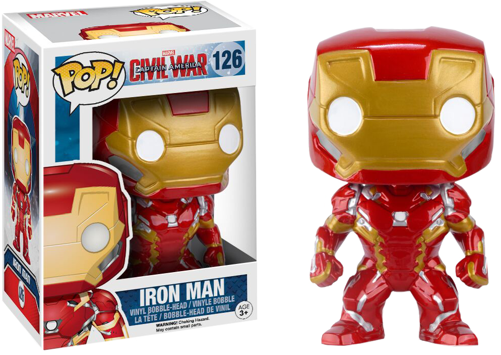 דמות ויניל Funko Pop של איירון מן טפט