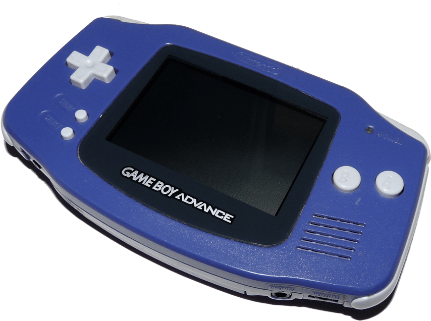 Game Boy Advance כחול טפט