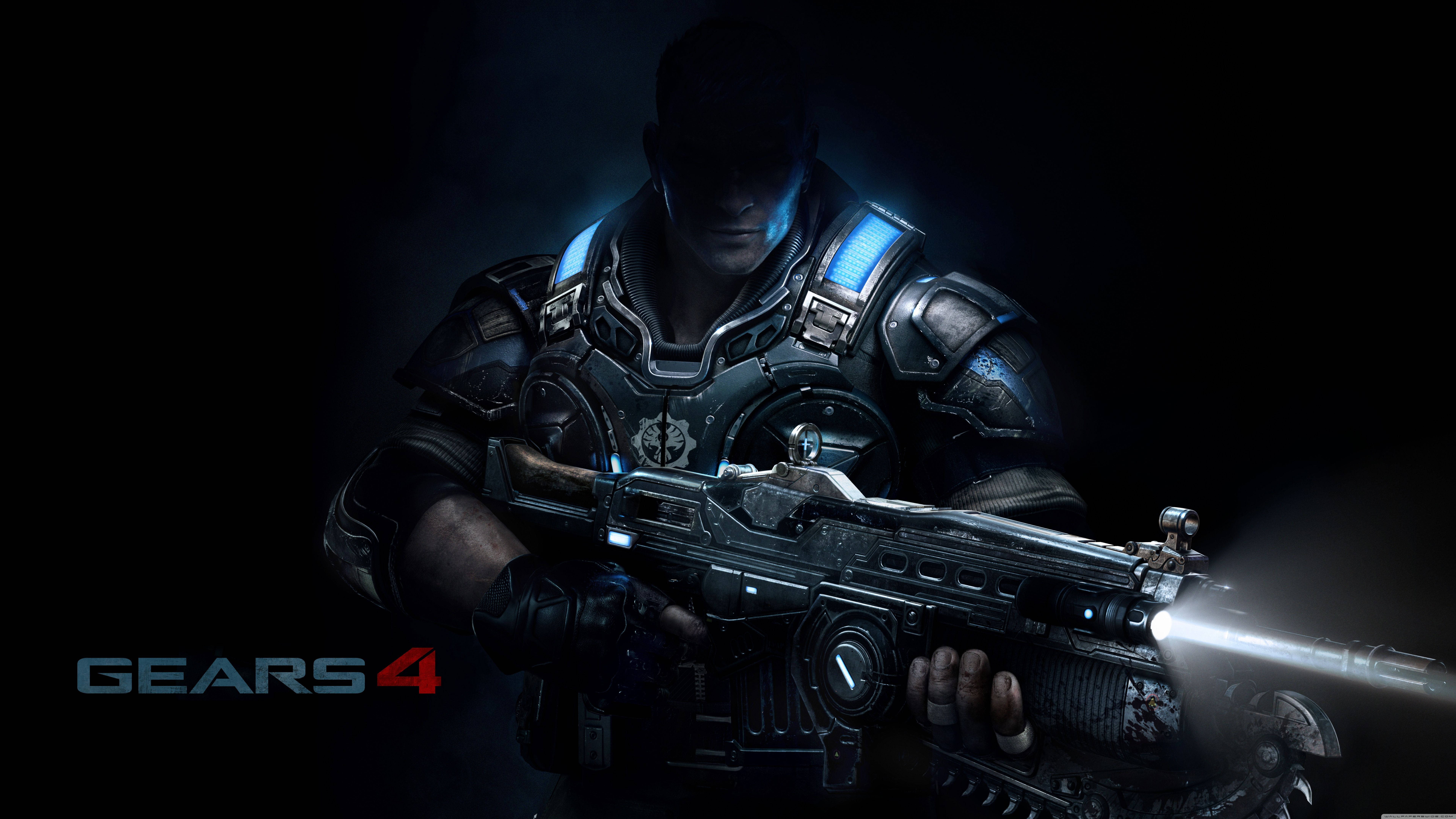 משחקי Gears 4 ברזולוציית 8K טפט