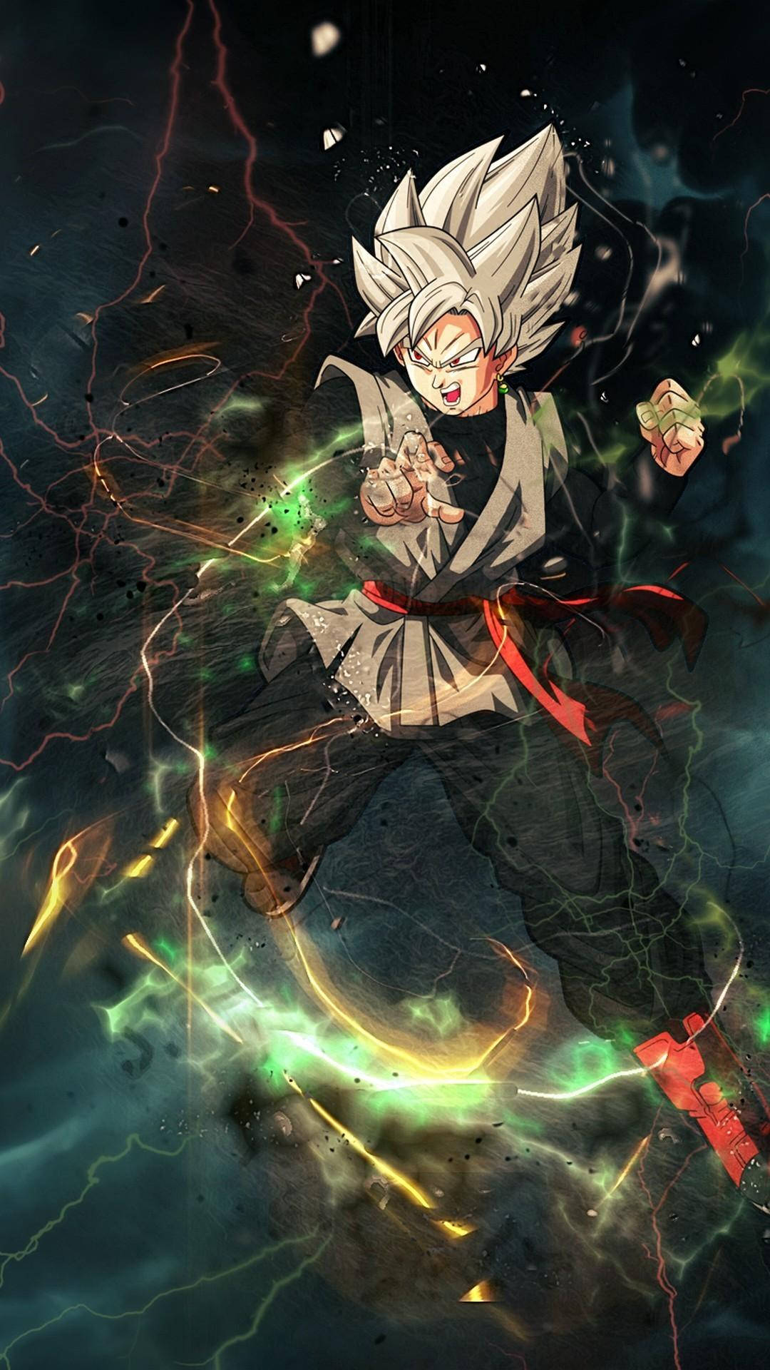 אייפון Goku Black חשמלי טפט