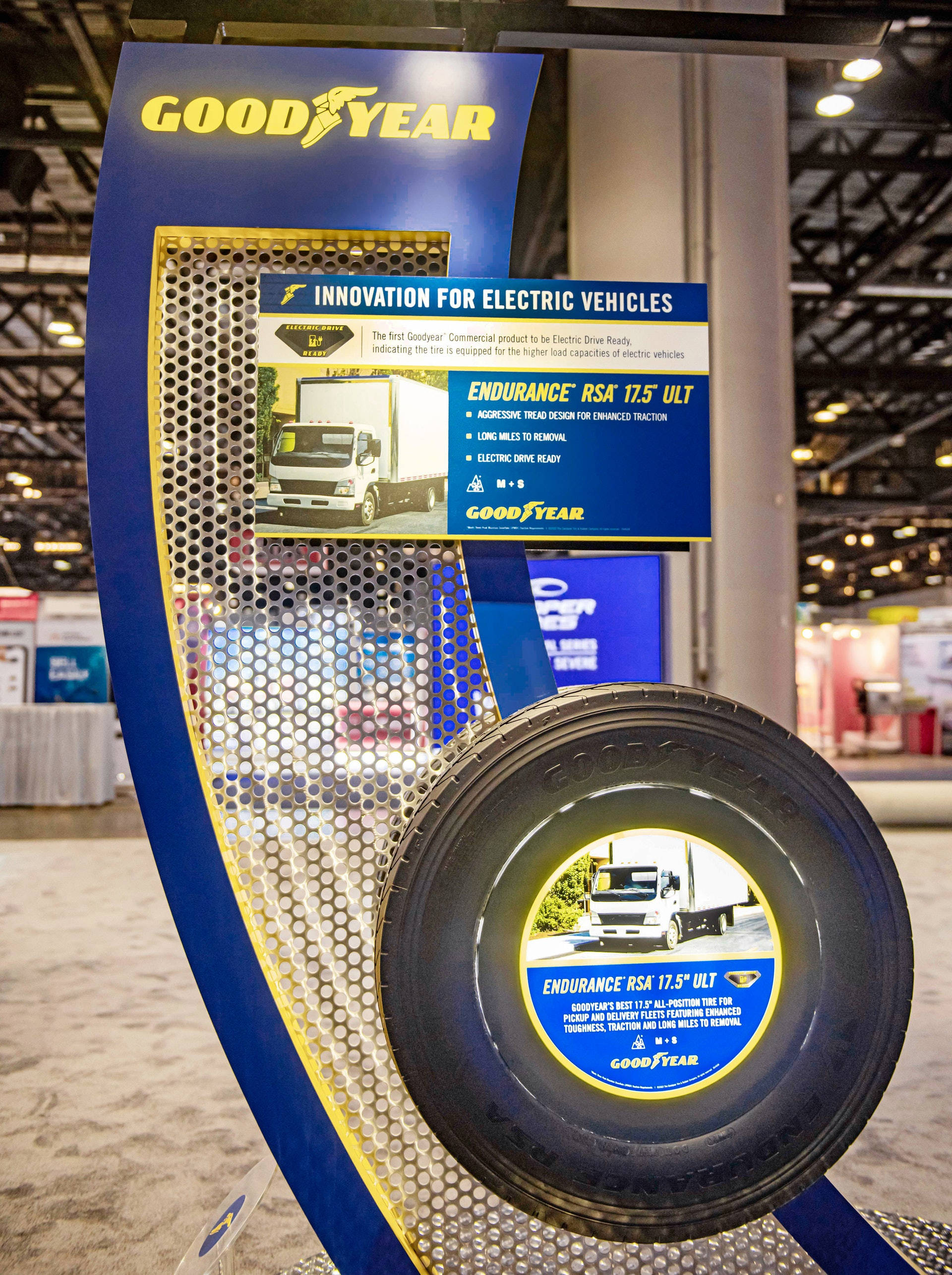 צמיג Goodyear לרכב חשמלי טפט