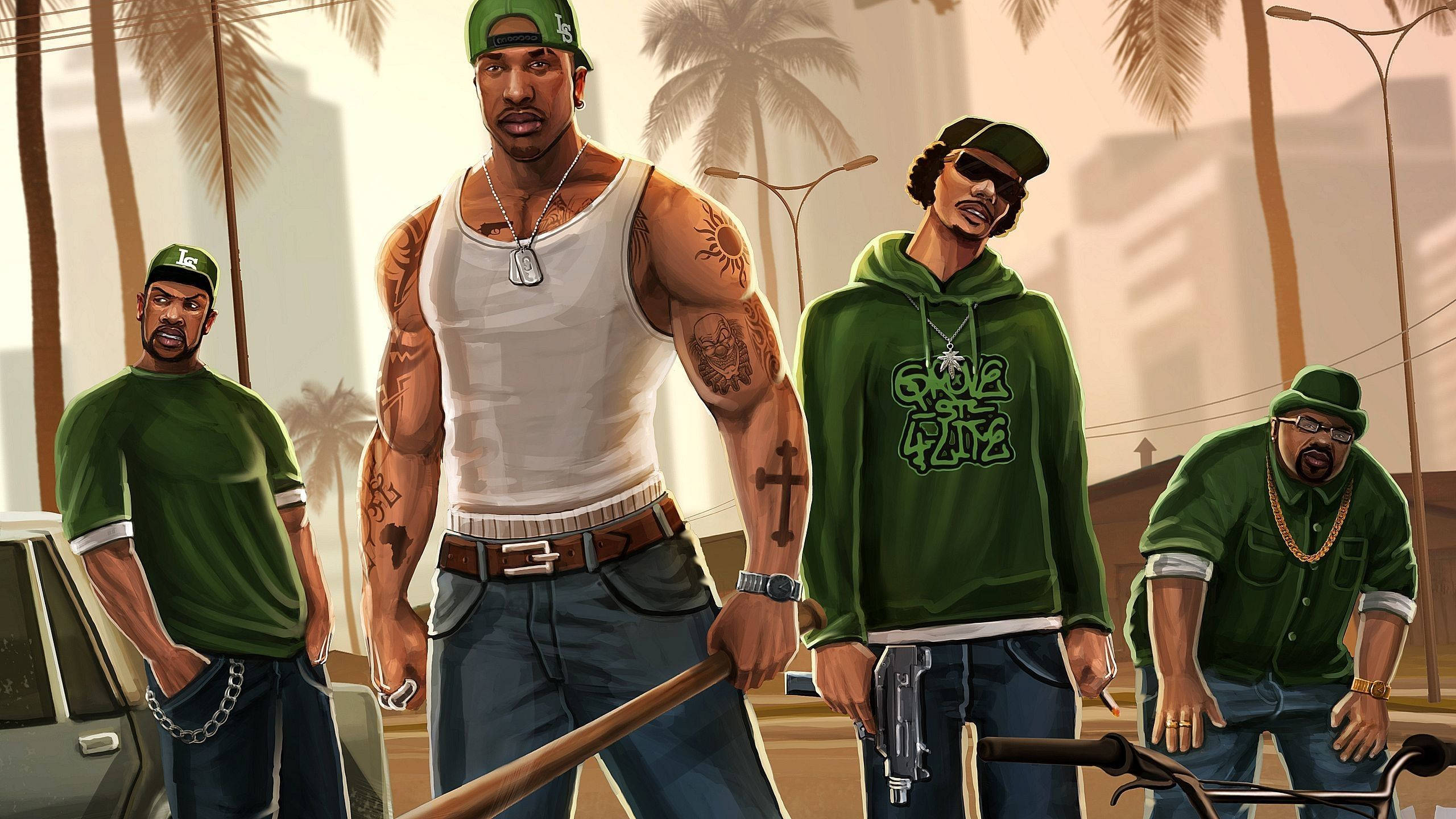 קרב כנופיות GTA סן אנדראס טפט