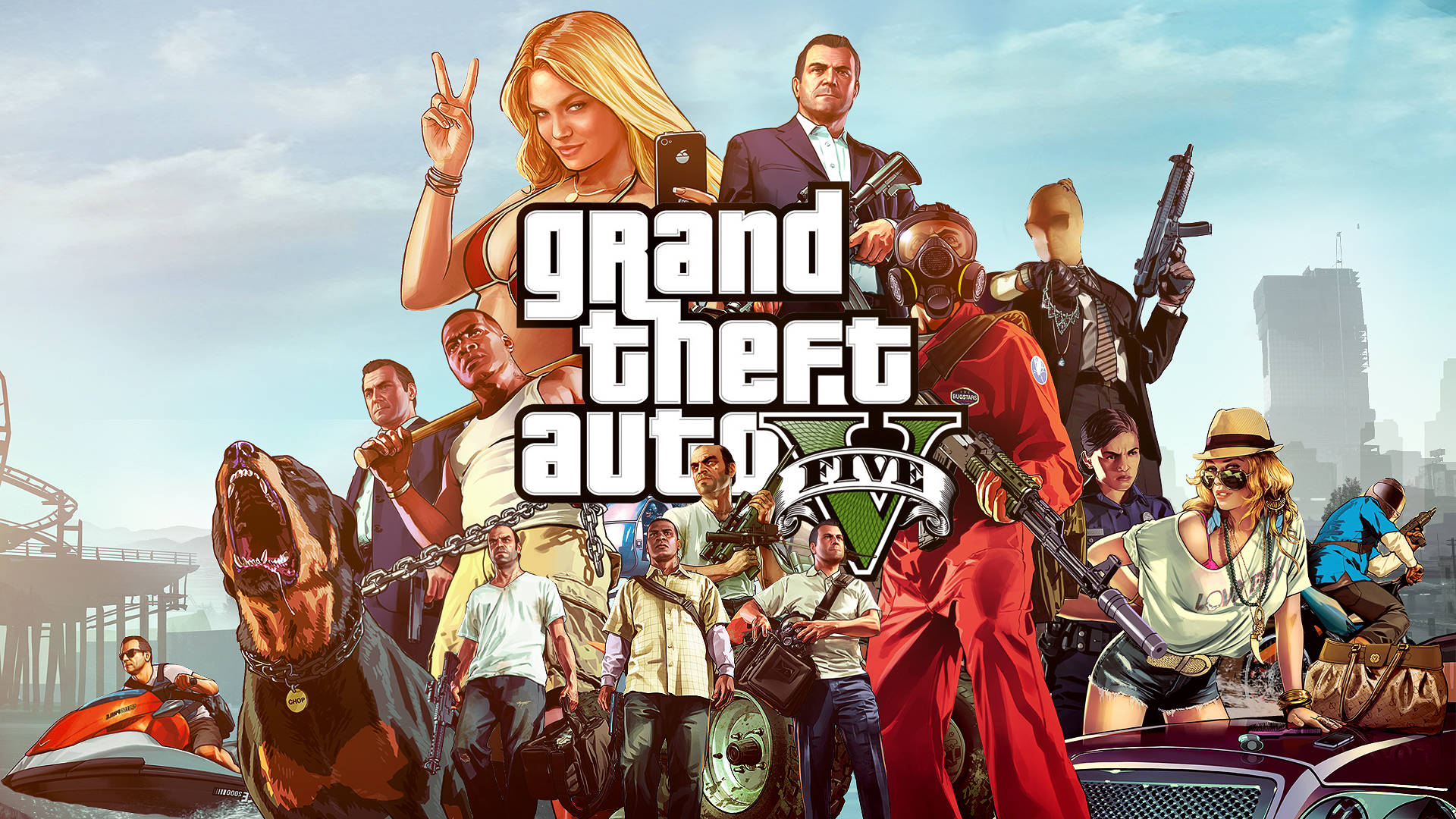 מראות בלתי נשכחים ב-GTA 5 טפט