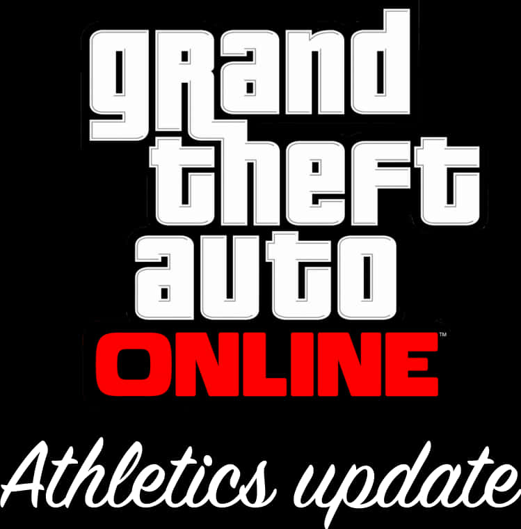 לוגו עדכון האתלטיקה של GTA אונליין טפט