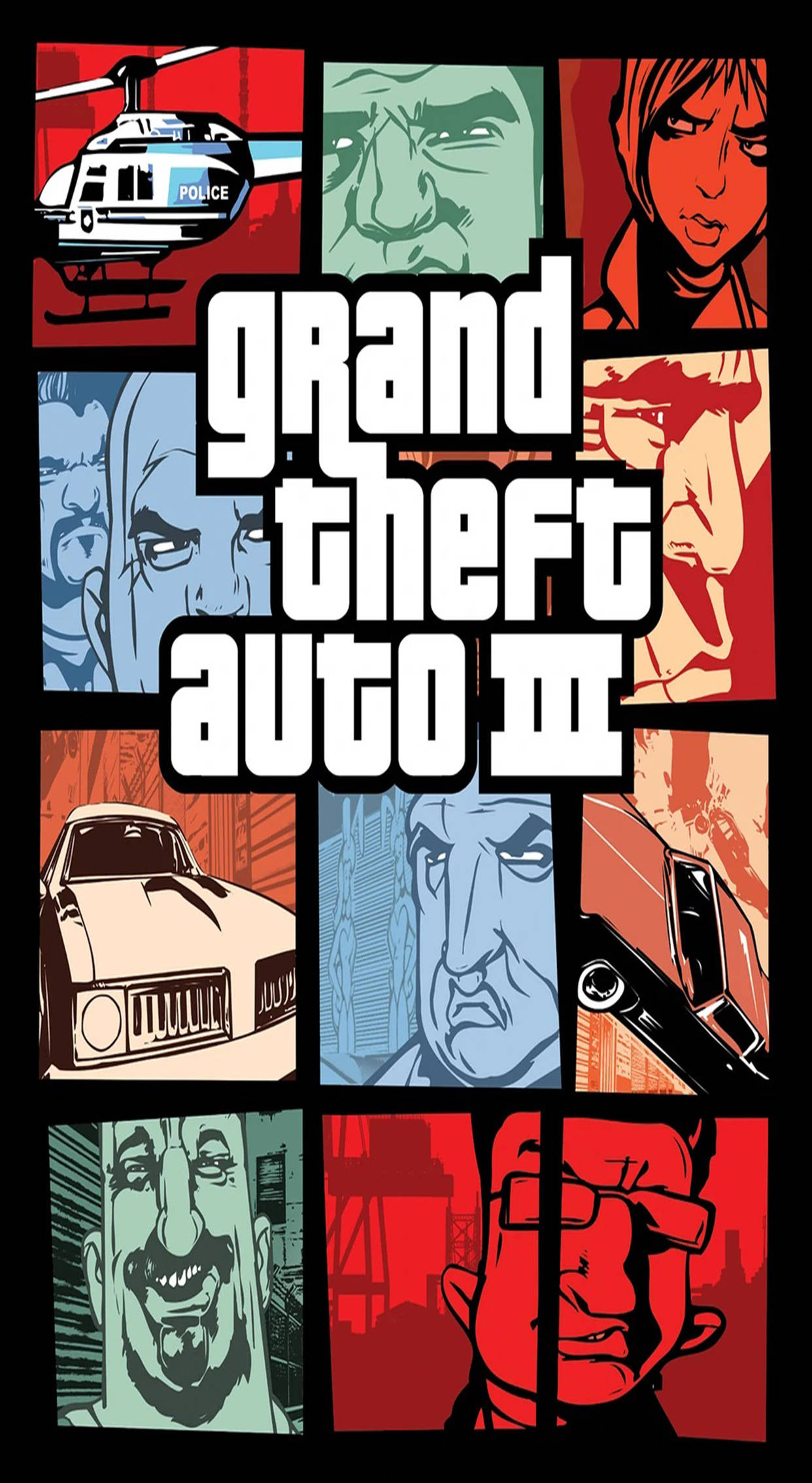 פוסטר GTA iPhone Game III טפט
