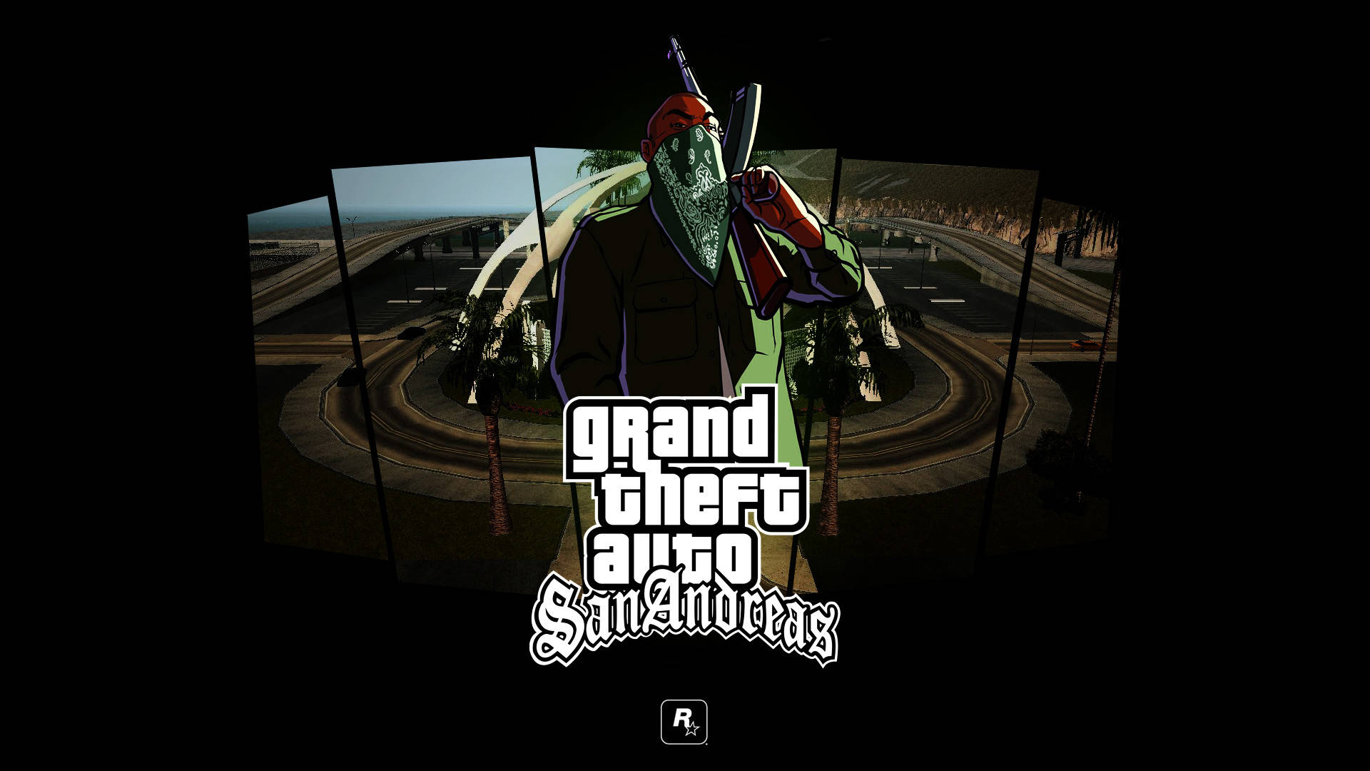 GTA SA 4K משחק וידאו טפט