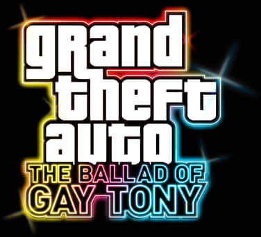 לוגו GTA: The Ballad of Gay Tony טפט