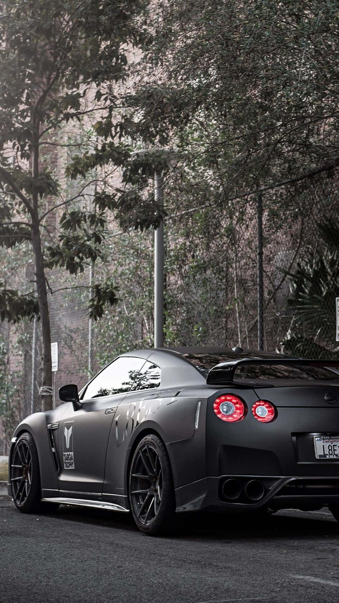 רכב GTR R35 שחור טפט