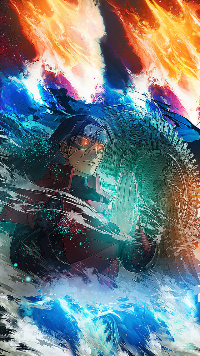 Hashirama חזק לטלפון צבעוני טפט