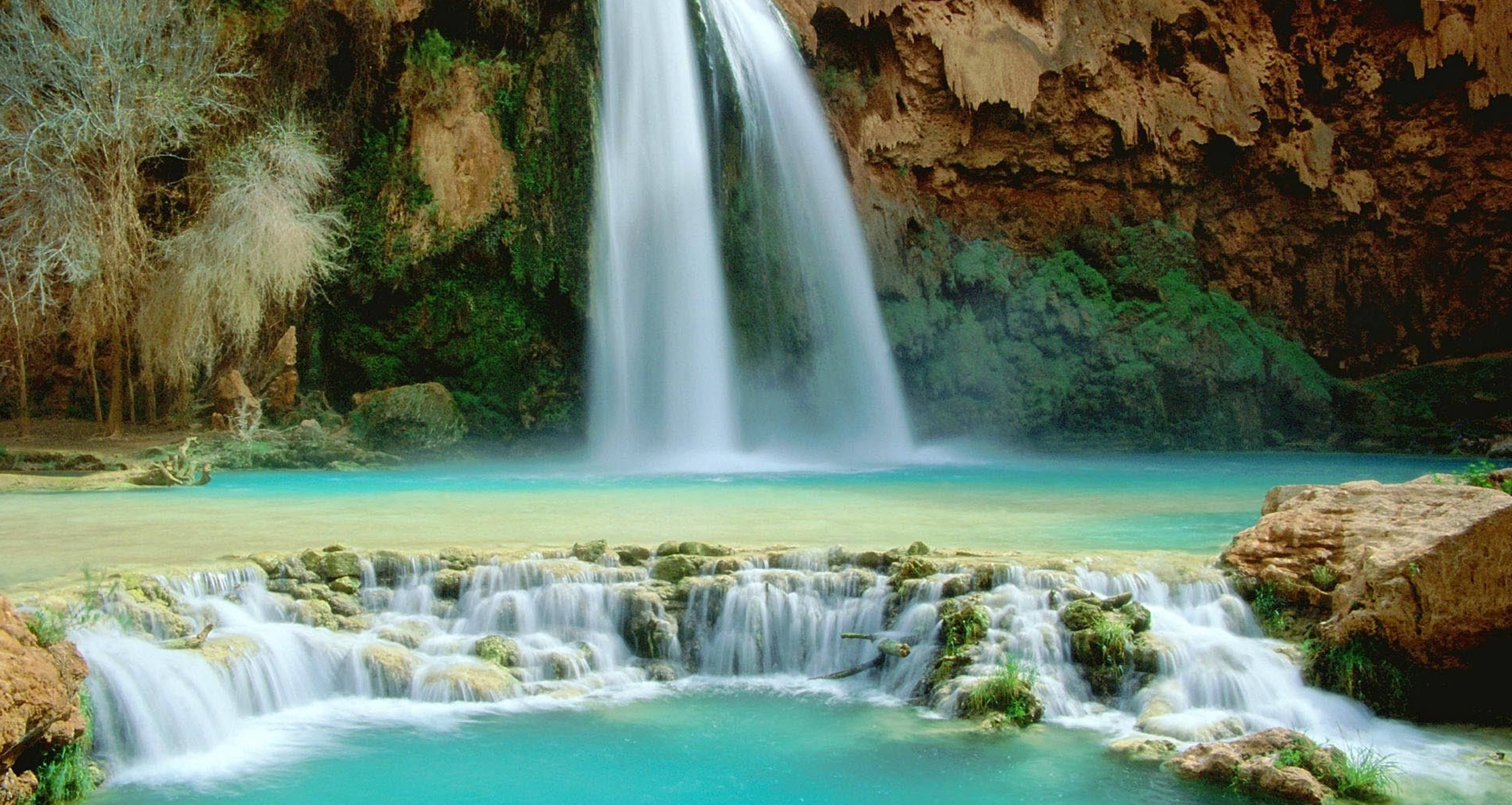 מפל הבדלי Havasu באריזונה ארה"ב ברזולוציית HD טפט