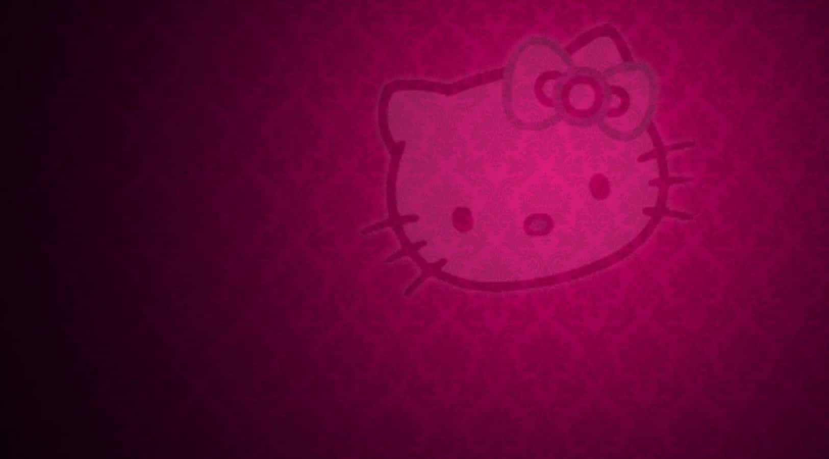 Hello Kitty דוגמת קיר קלאסית למחשב נייד טפט