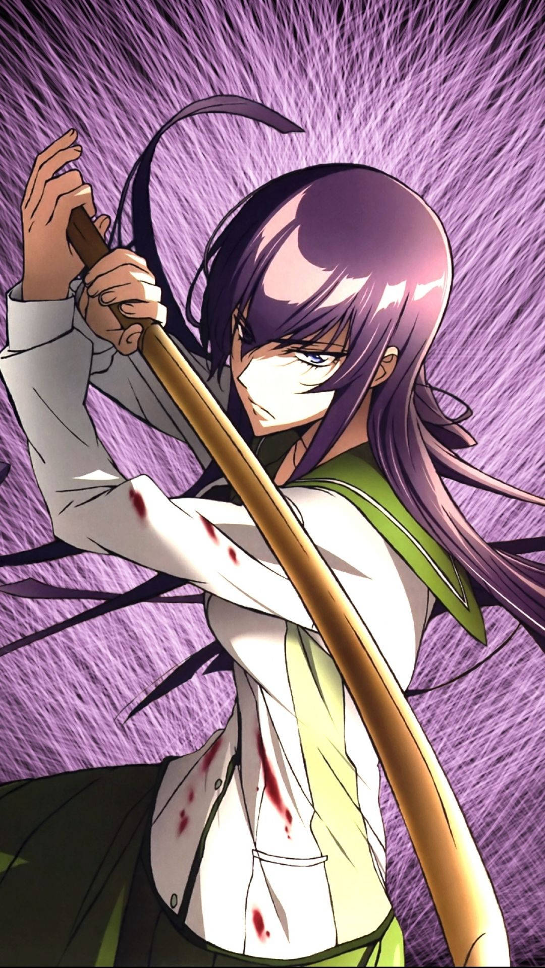 דמויות אנימה Highschool Of The Dead טפט