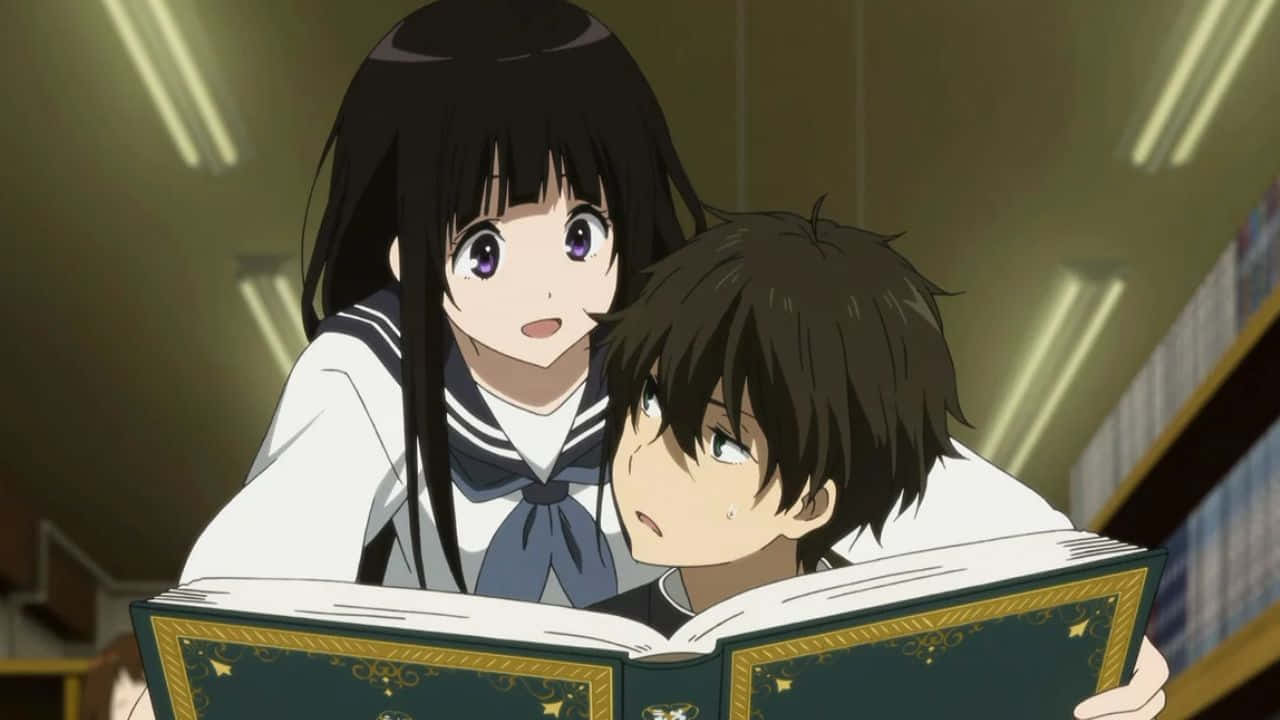 Hyouka תמונות פרופיל תואמות אנימה טפט