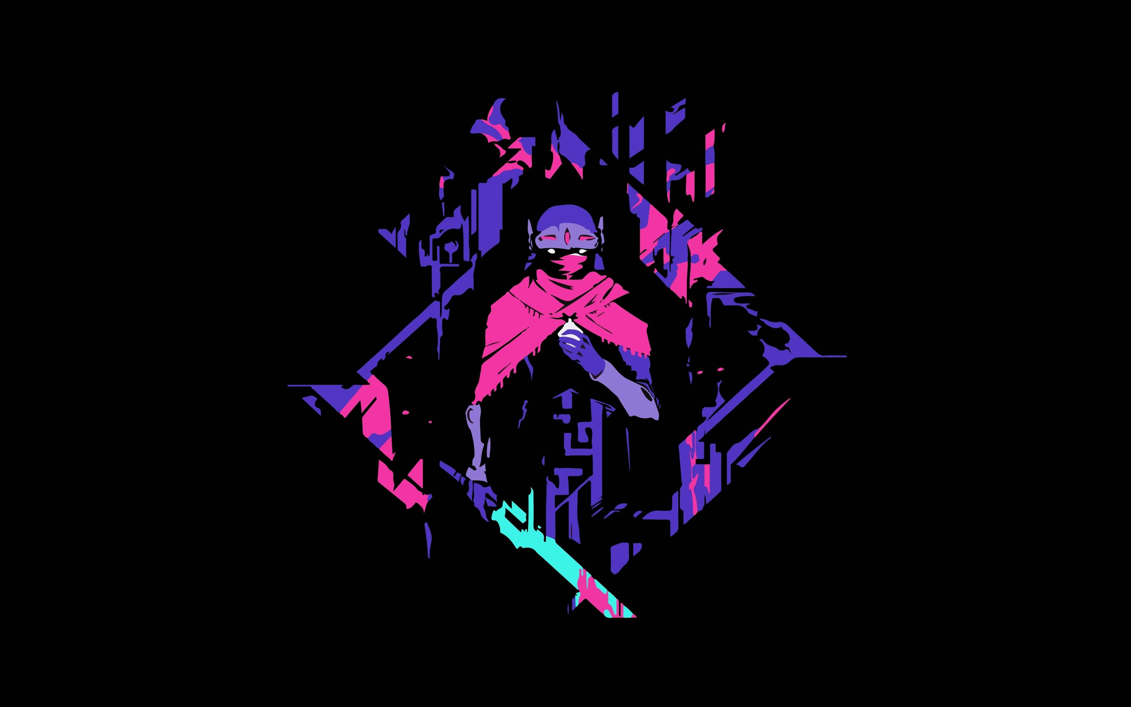 משחק מינימליסטי Hyper Light Drifter טפט