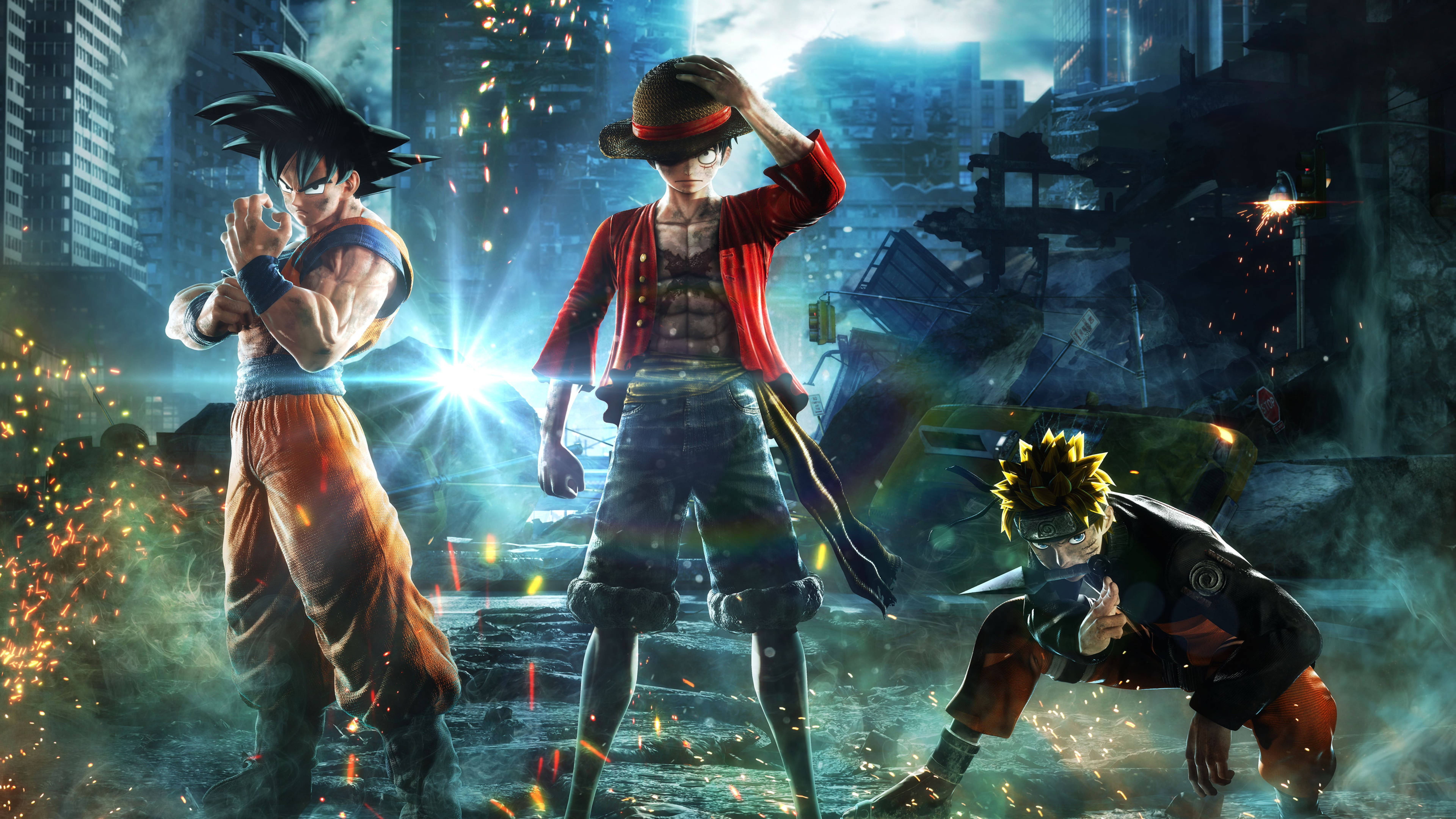 פוסטר Jump Force ב-8K Ultra HD טפט