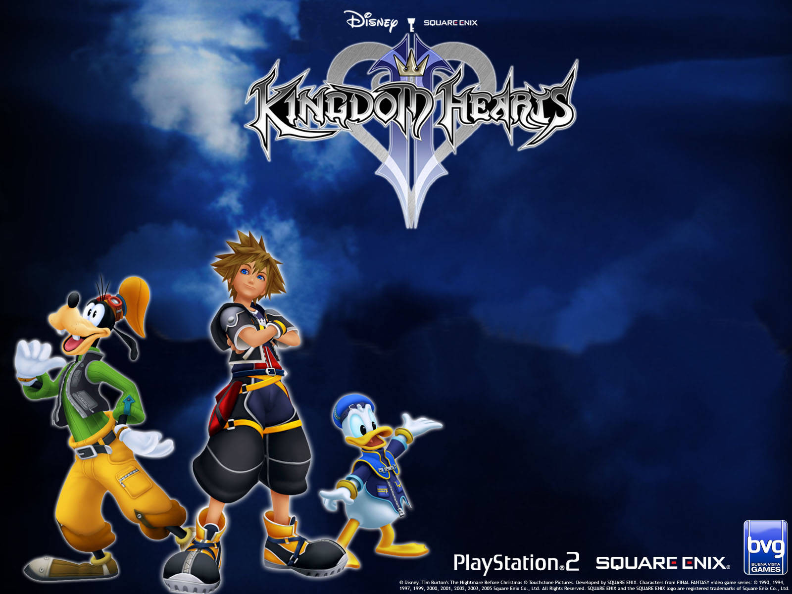 עטיפה ללוגו של Kingdom Hearts טפט
