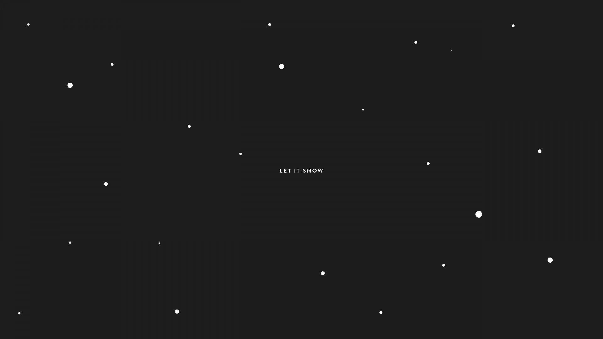 נער אסתטי Let It Snow טפט