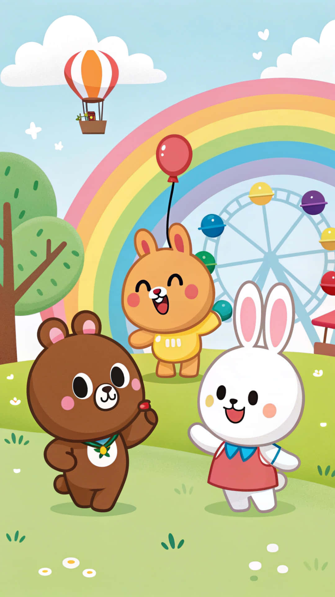 טפט Line Friends טפט