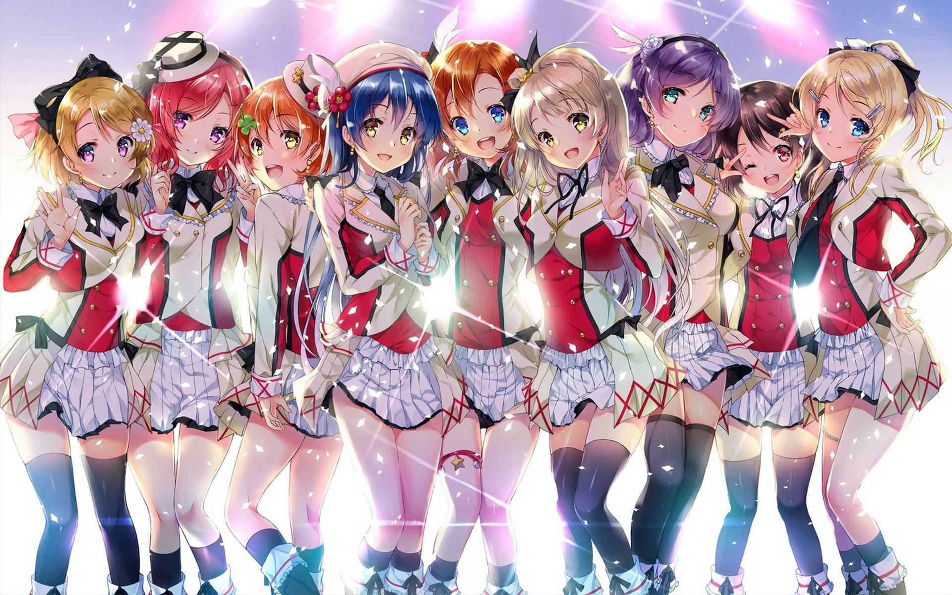 איידולי אנימה Love Live טפט