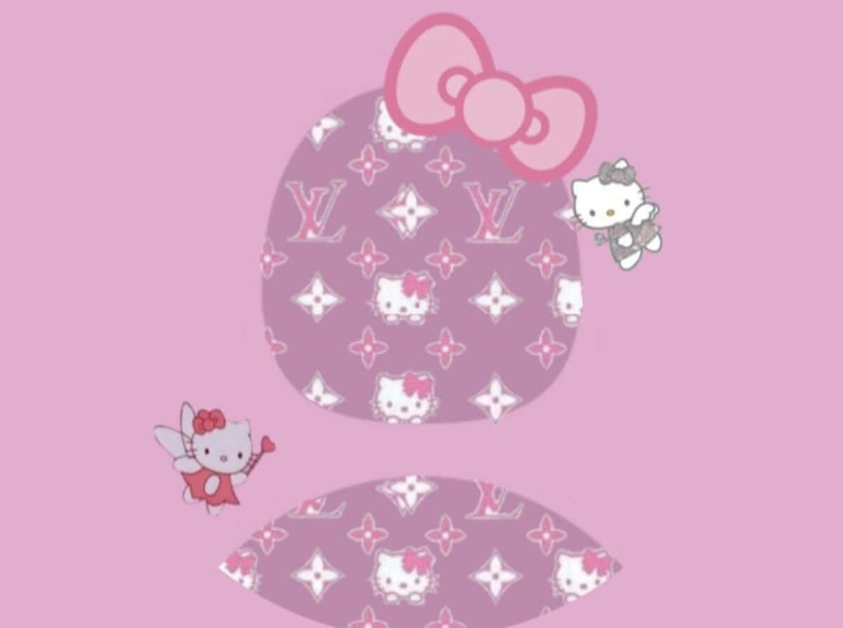 תמונת פרופיל של הלו קיטי LV Sanrio טפט