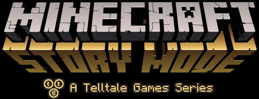 Minecraft: סיפור מצב - לוגו טפט