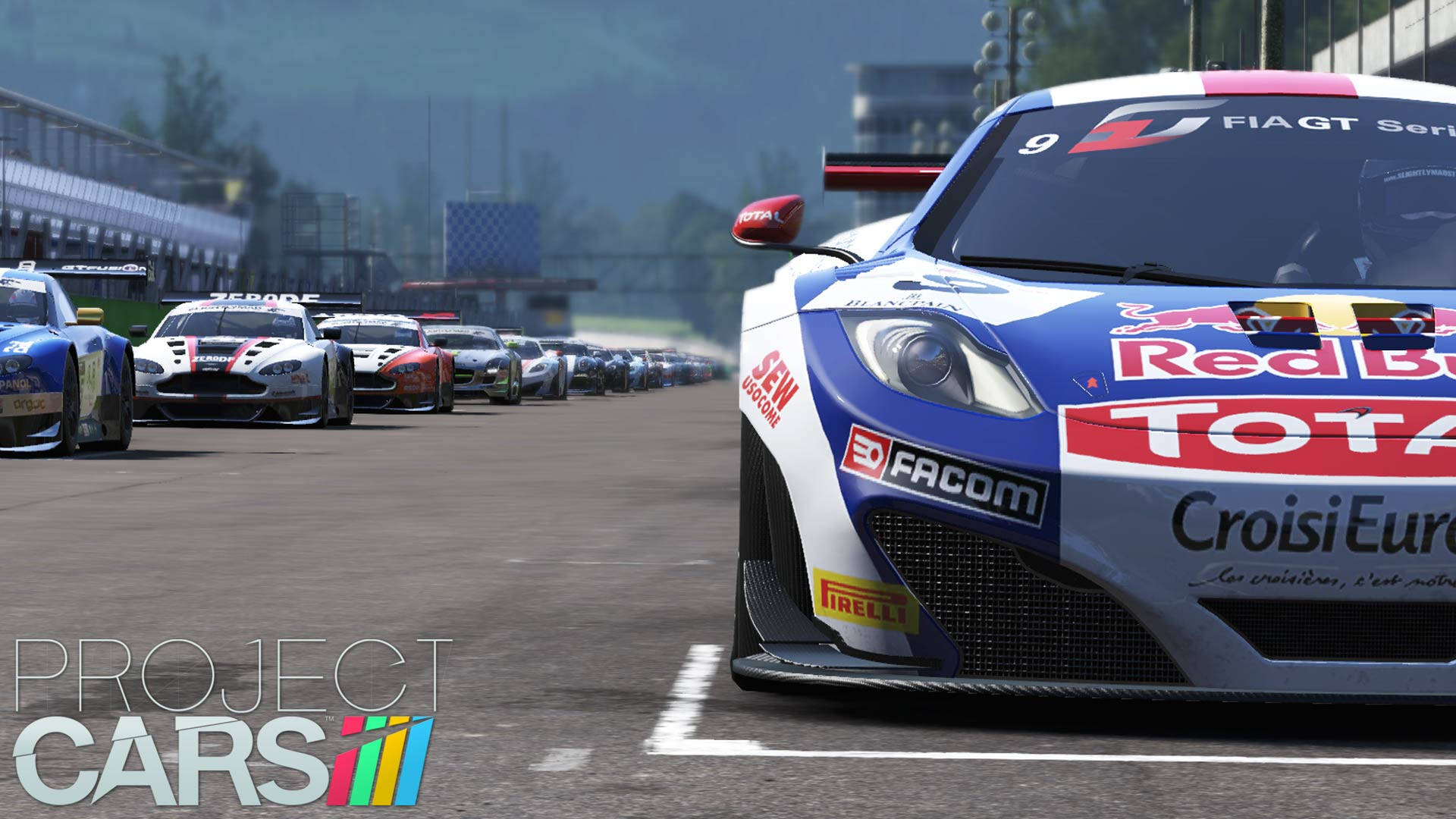 מקלארן MP4-12C GT3 שובת לב מ-Project Cars טפט